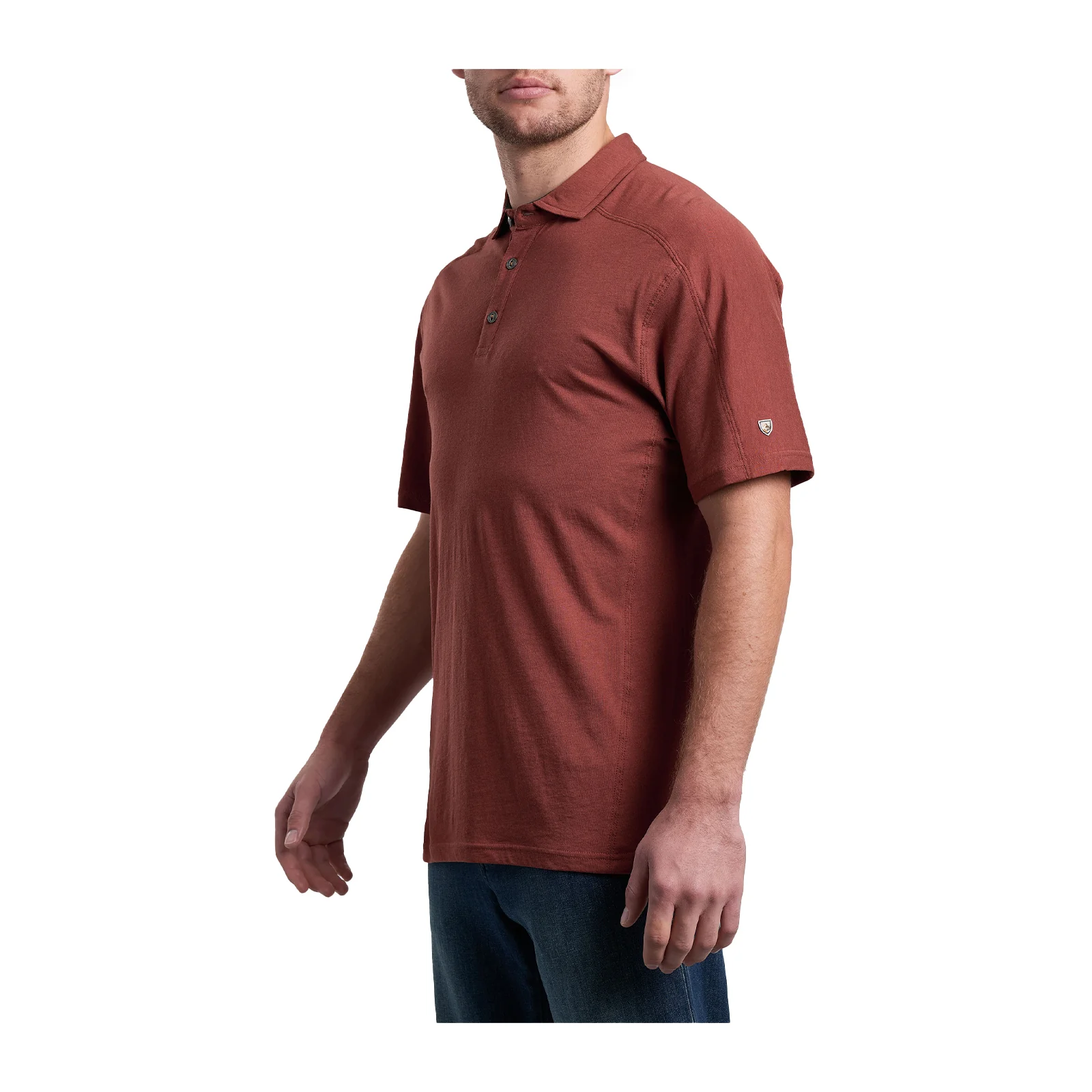 Kuhl Brazen Kuhldry Polo (Men) - Sundried Tomato - Image 2