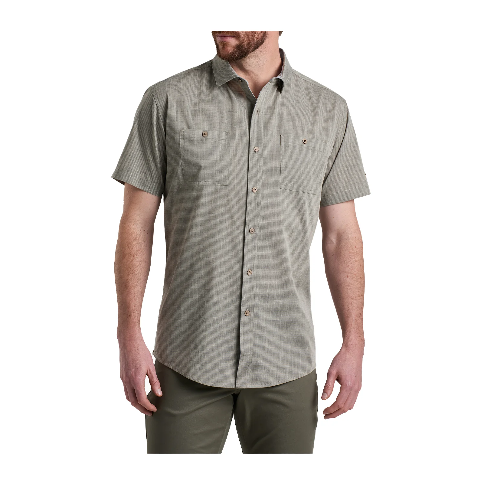 Kuhl Karib Short Sleeve Shirt (Men) - Ashwood
