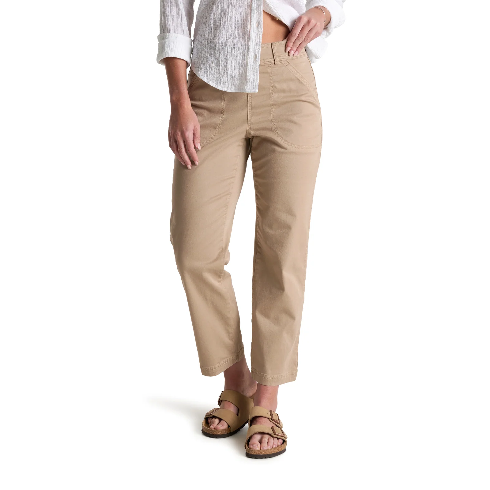 Kuhl Kultivatr Pull On Crop (Women) - Sand