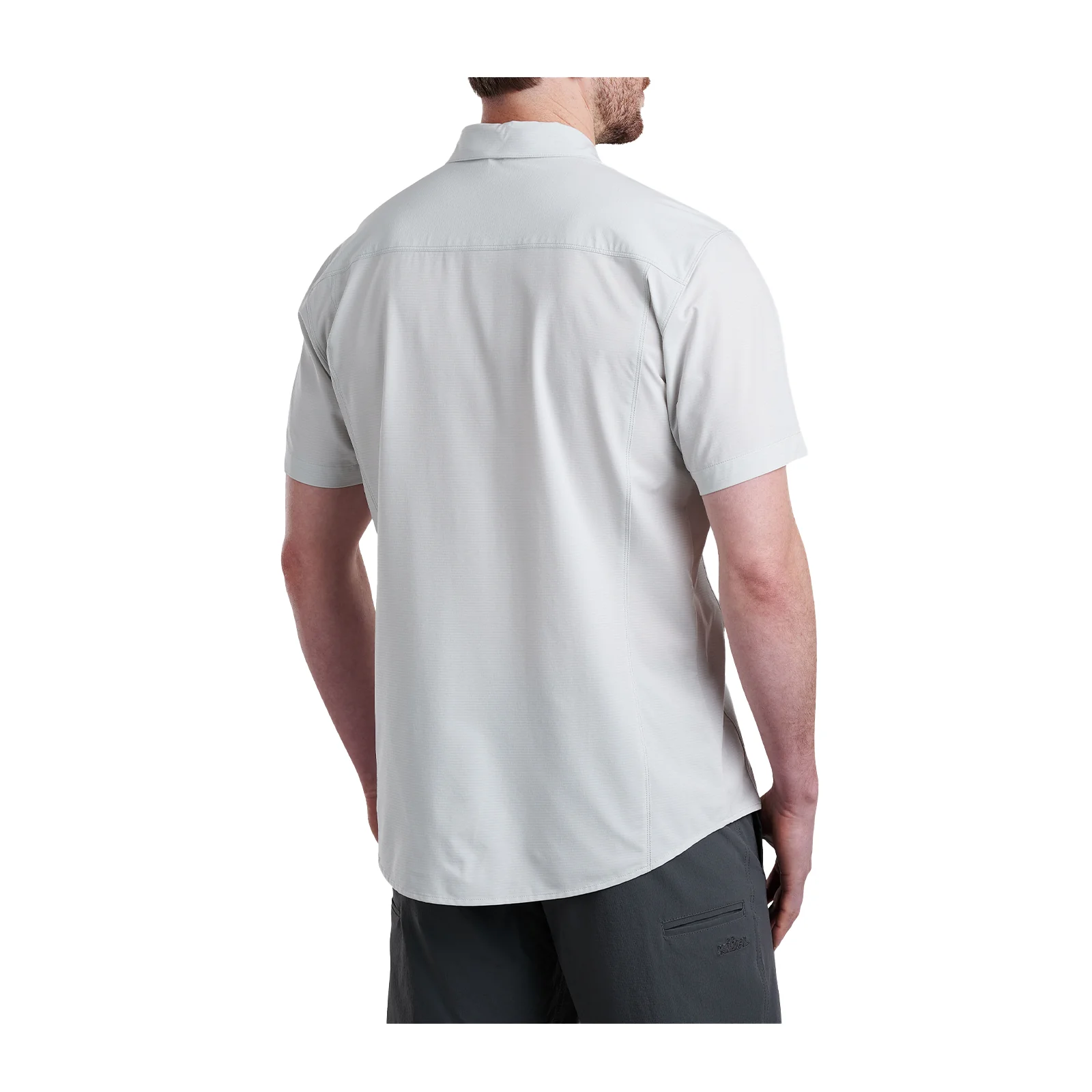 Kuhl Optimizr Short Sleeve Shirt (Men) - Overcast - Image 3