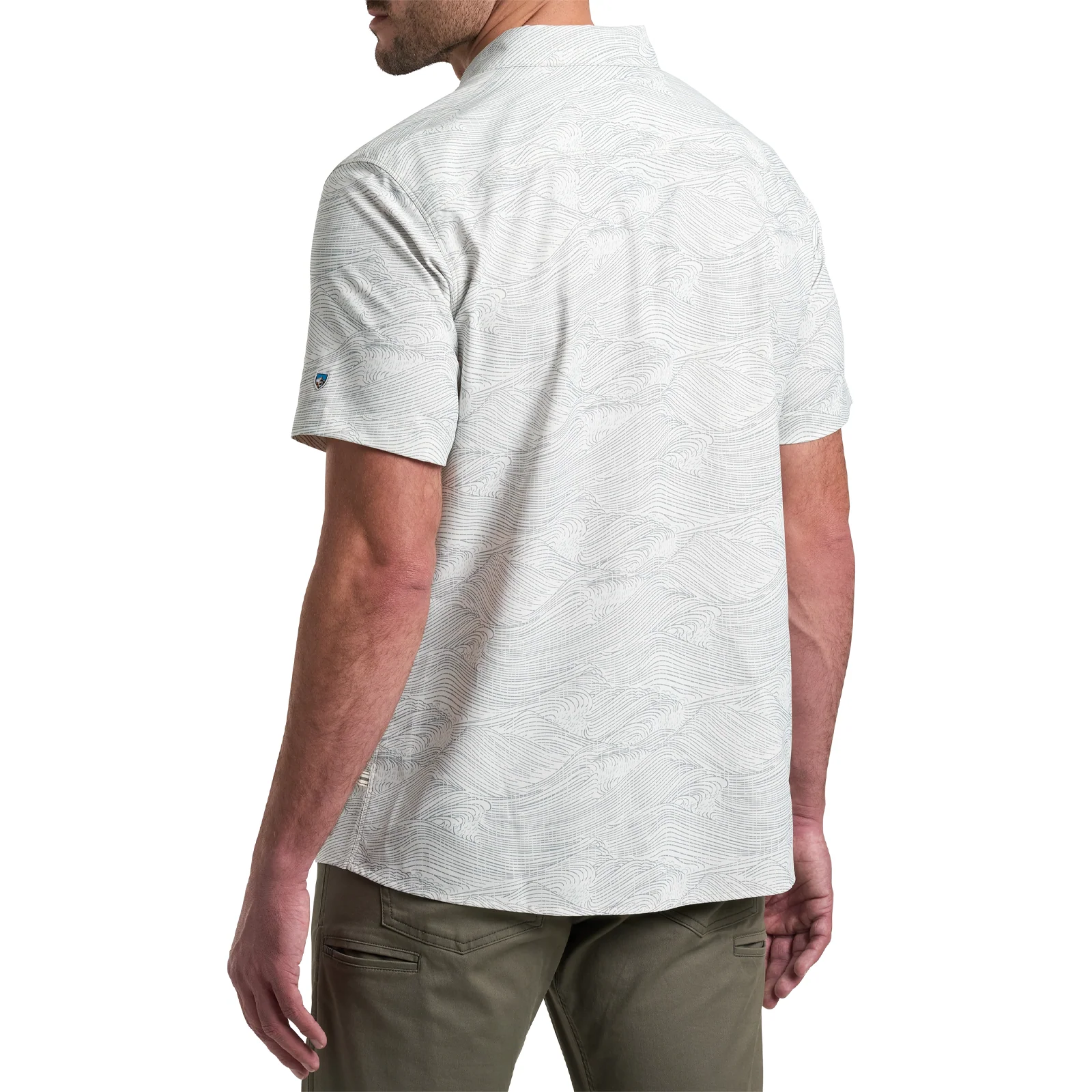 Kuhl Persuadr Short Sleeve Shirt (Men) - Bone - Image 2