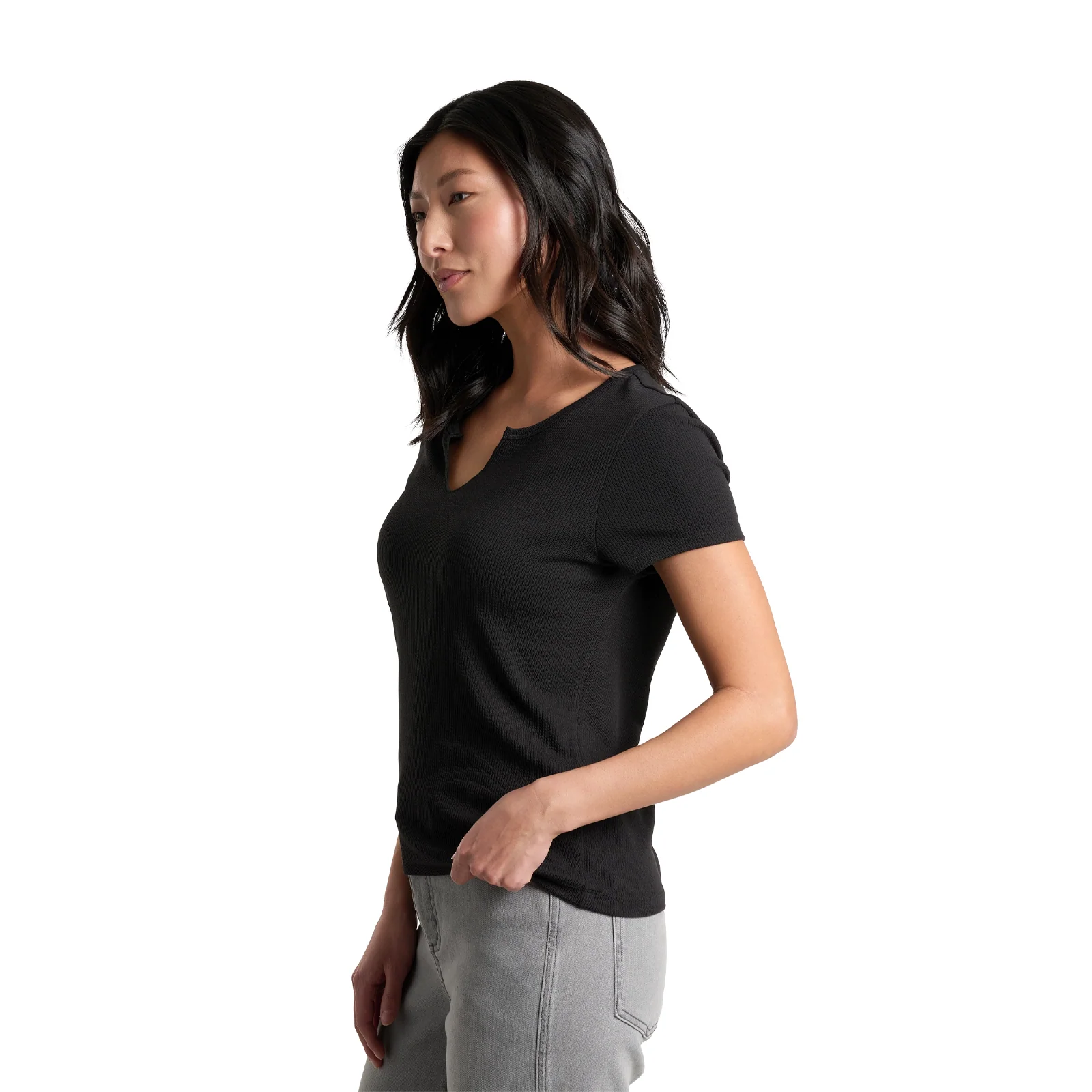 Kuhl Remi Notch Short-Sleeve (Women) - Black - Image 3