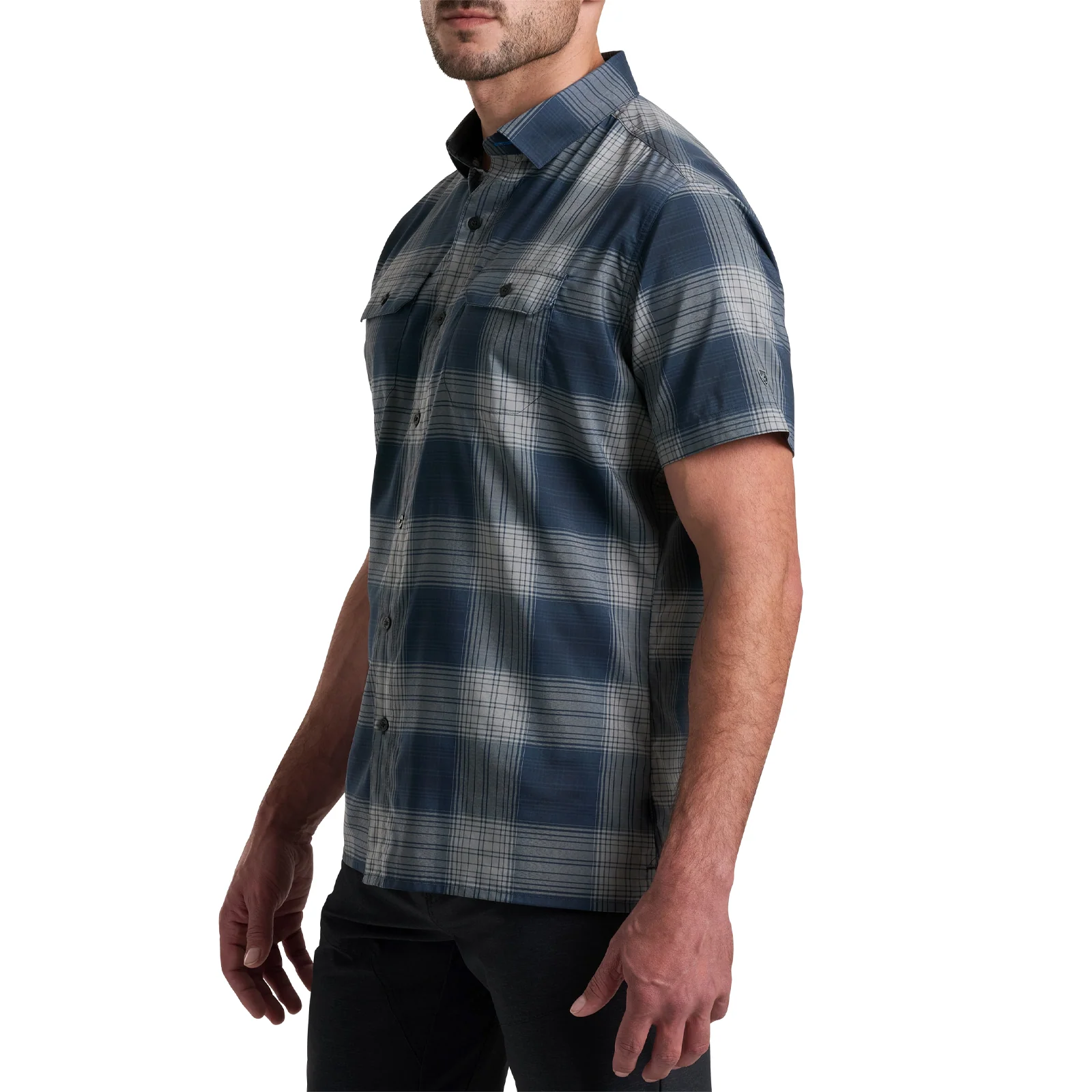 Kuhl Response Short Sleeve Shirt (Men) - Midnight Tide - Image 3