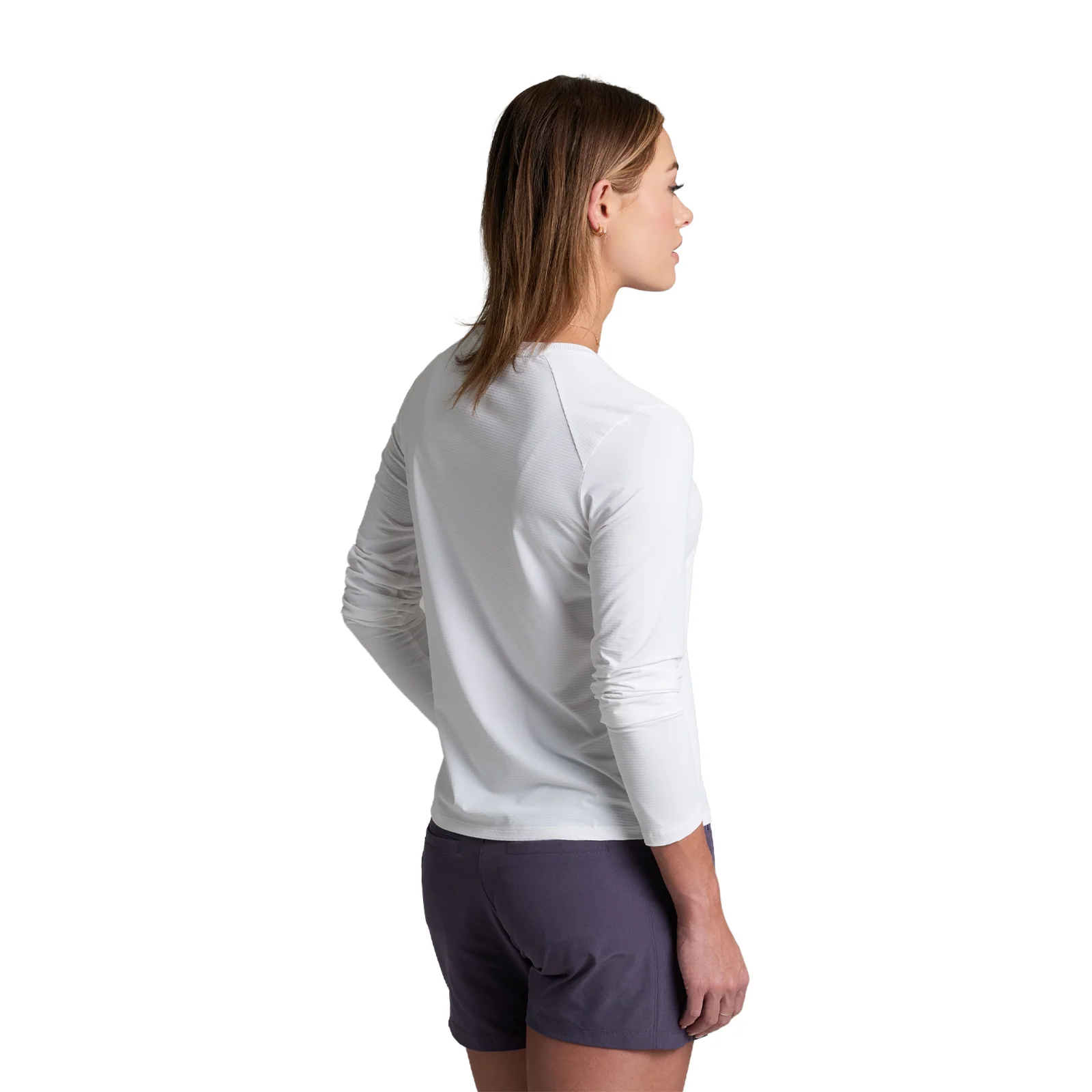 Kuhl Solis Long Sleeve Crew (Women) - White - Image 2