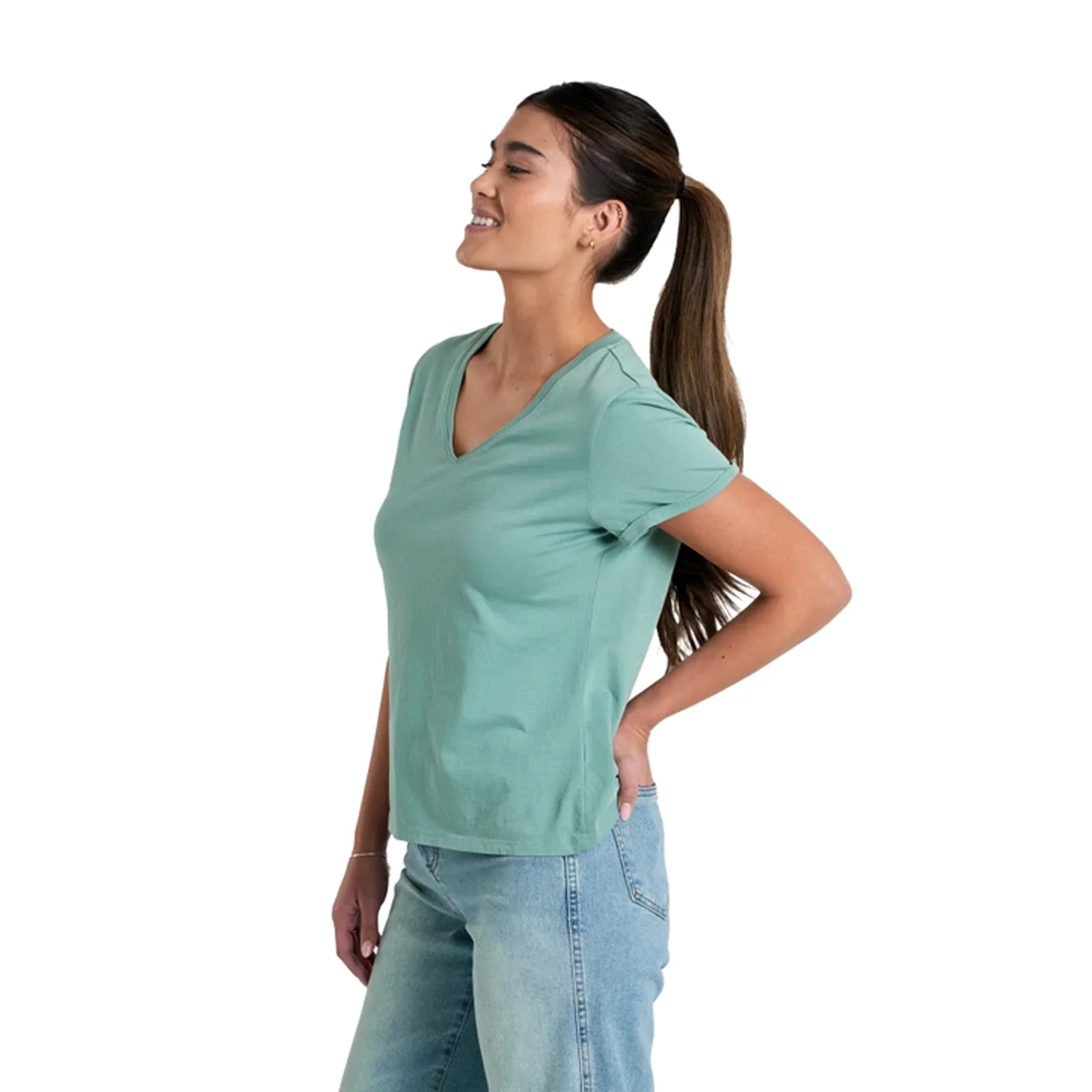 Kuhl Vega Tee (Women) - Dew - Image 3