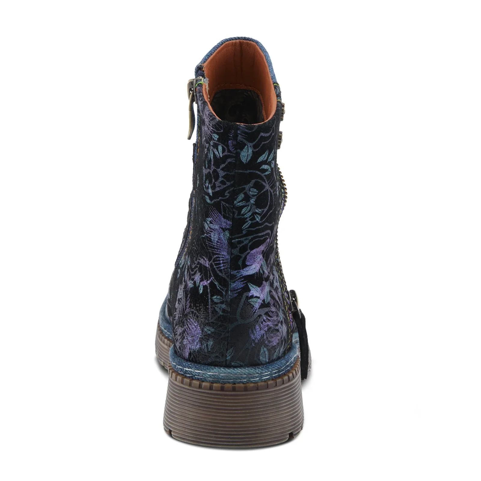 L'Artiste Avrilrose Ankle Boot (Women) - Navy Multi - Image 5