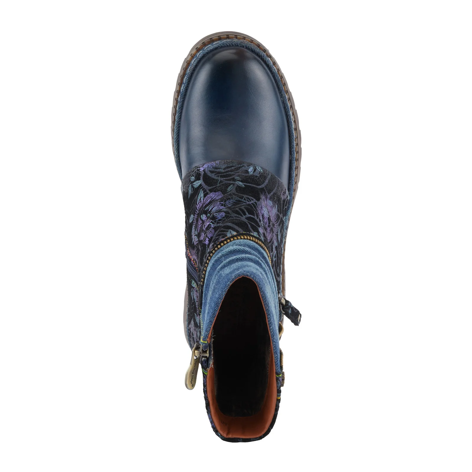 L'Artiste Avrilrose Ankle Boot (Women) - Navy Multi - Image 6