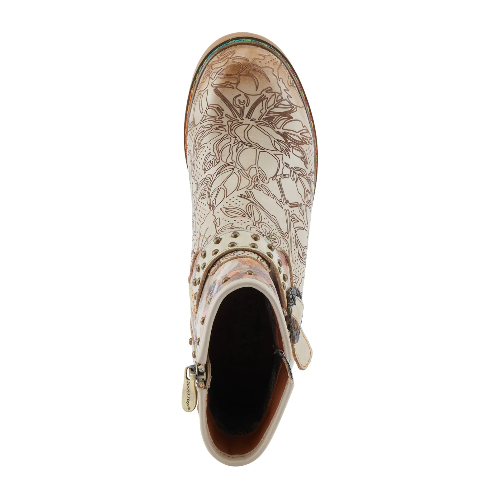 L'Artiste Branchout Ankle Boot (Women) - Beige Multi - Image 5