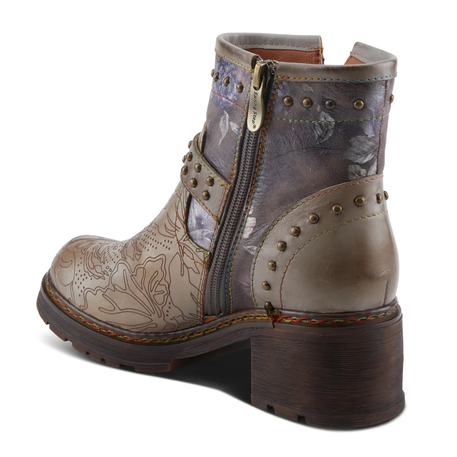L'Artiste Branchout Ankle Boot (Women) - Grey Multi - Image 4
