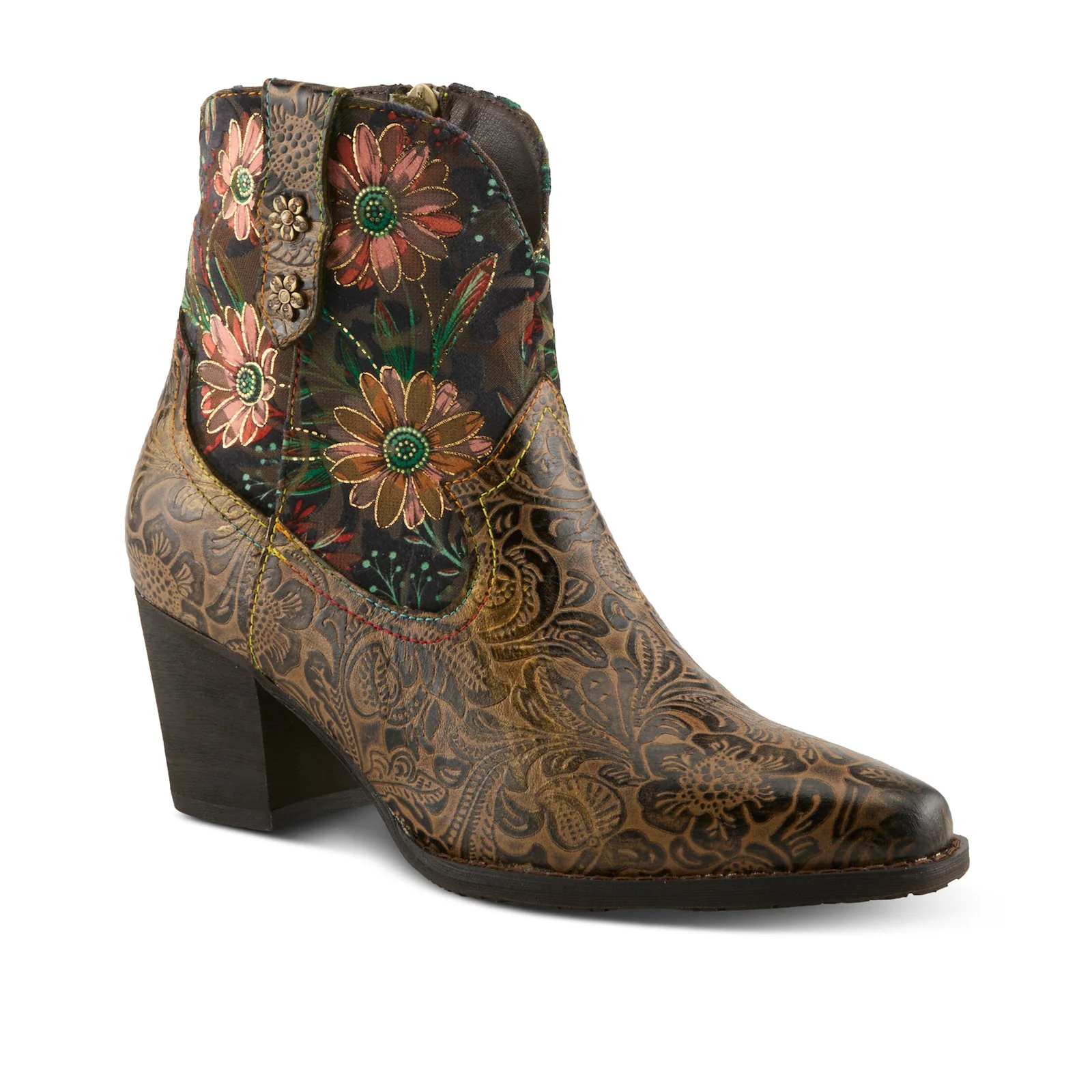 L'Artiste Brydie Boot (Women) - Olive Multi - Image 3
