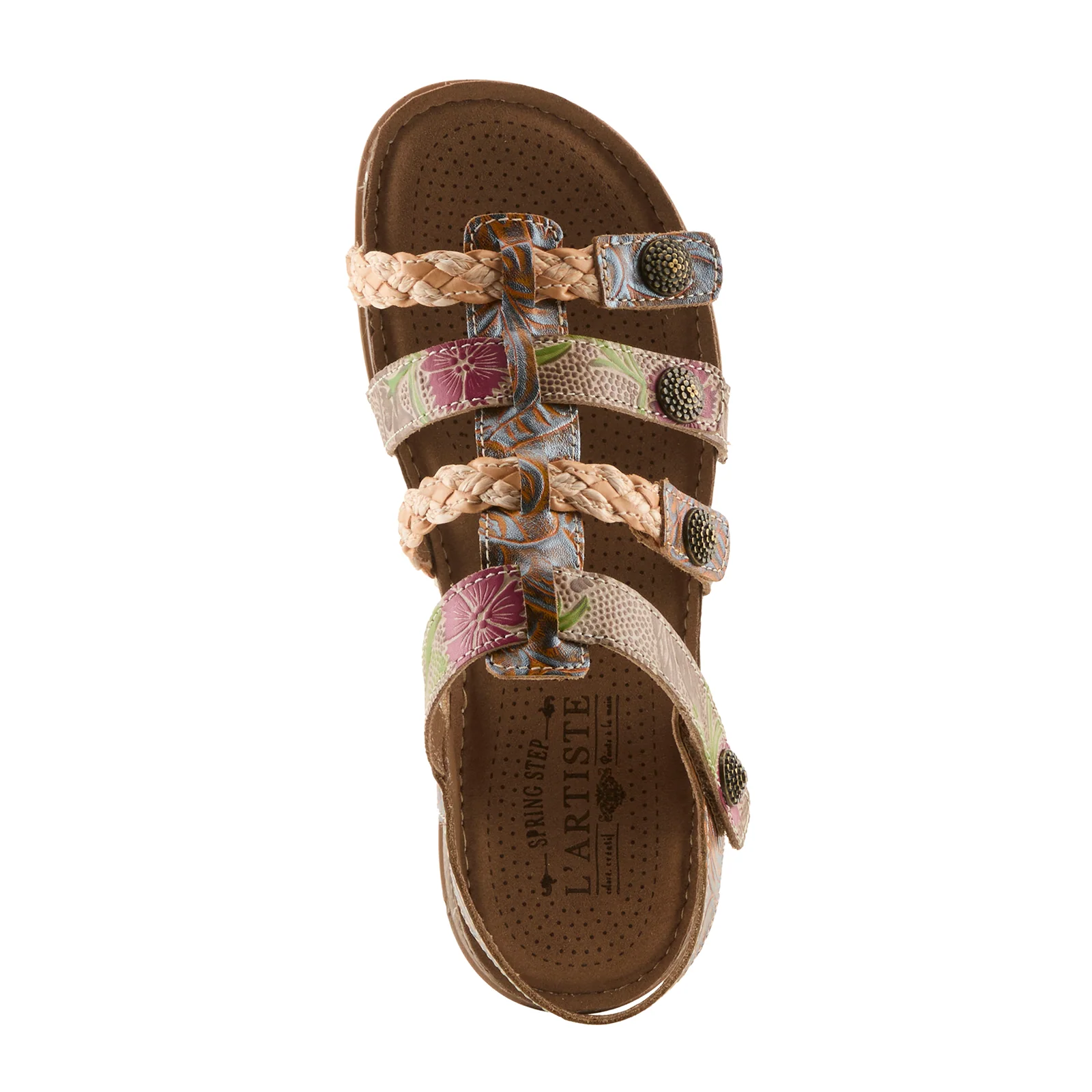 L'Artiste Delila Backstrap Sandal (Women) - Mango Multi - Image 6