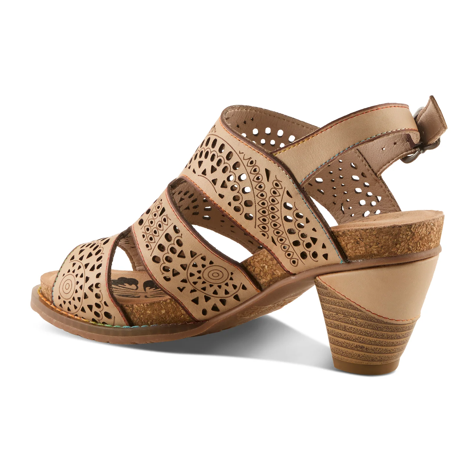 L'Artiste Perfdfection Wedge Sandal (Women) - Light Tan - Image 4
