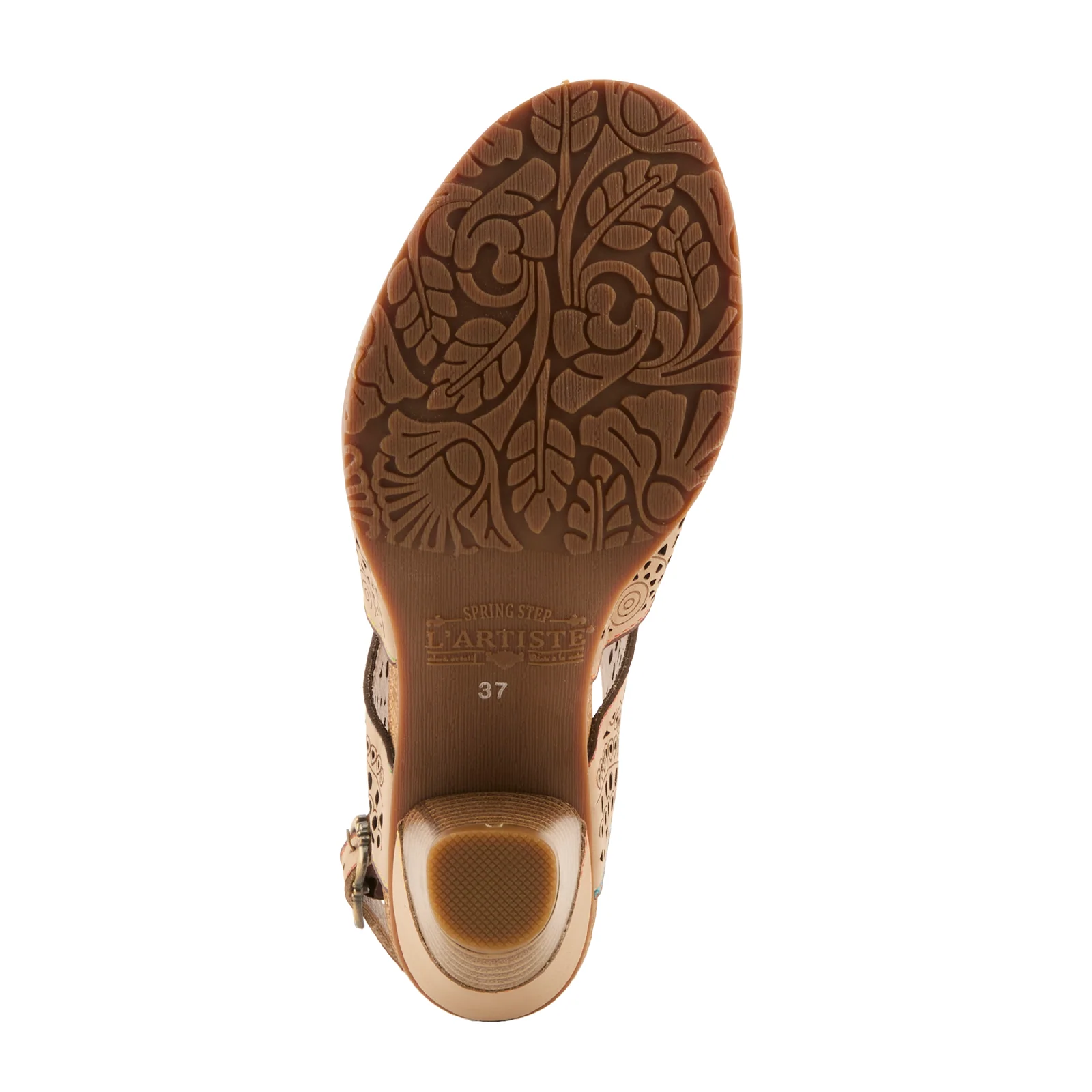 L'Artiste Perfdfection Wedge Sandal (Women) - Light Tan - Image 7