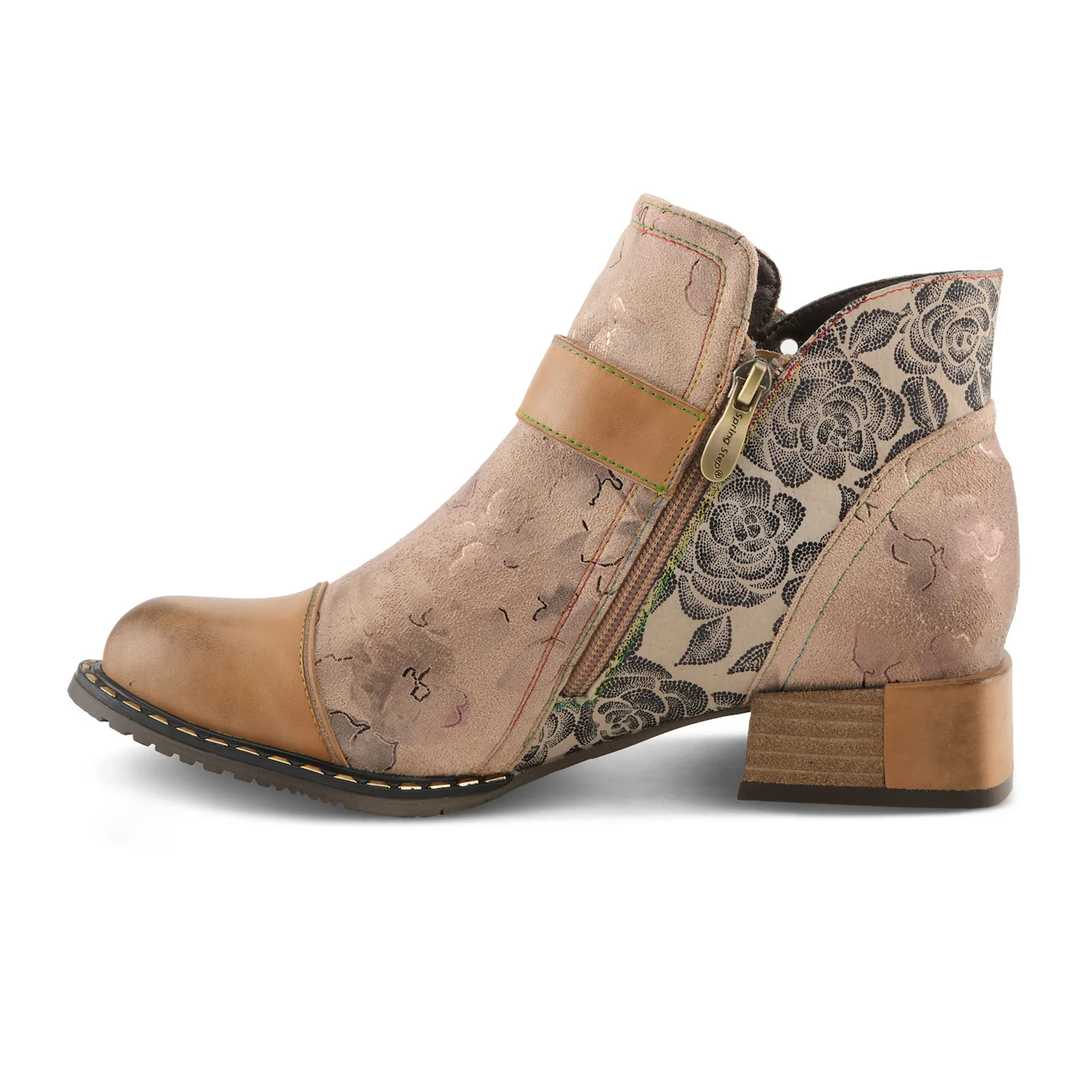 L'Artiste Sipperb Ankle Boot (Women) - Beige Multi - Image 2