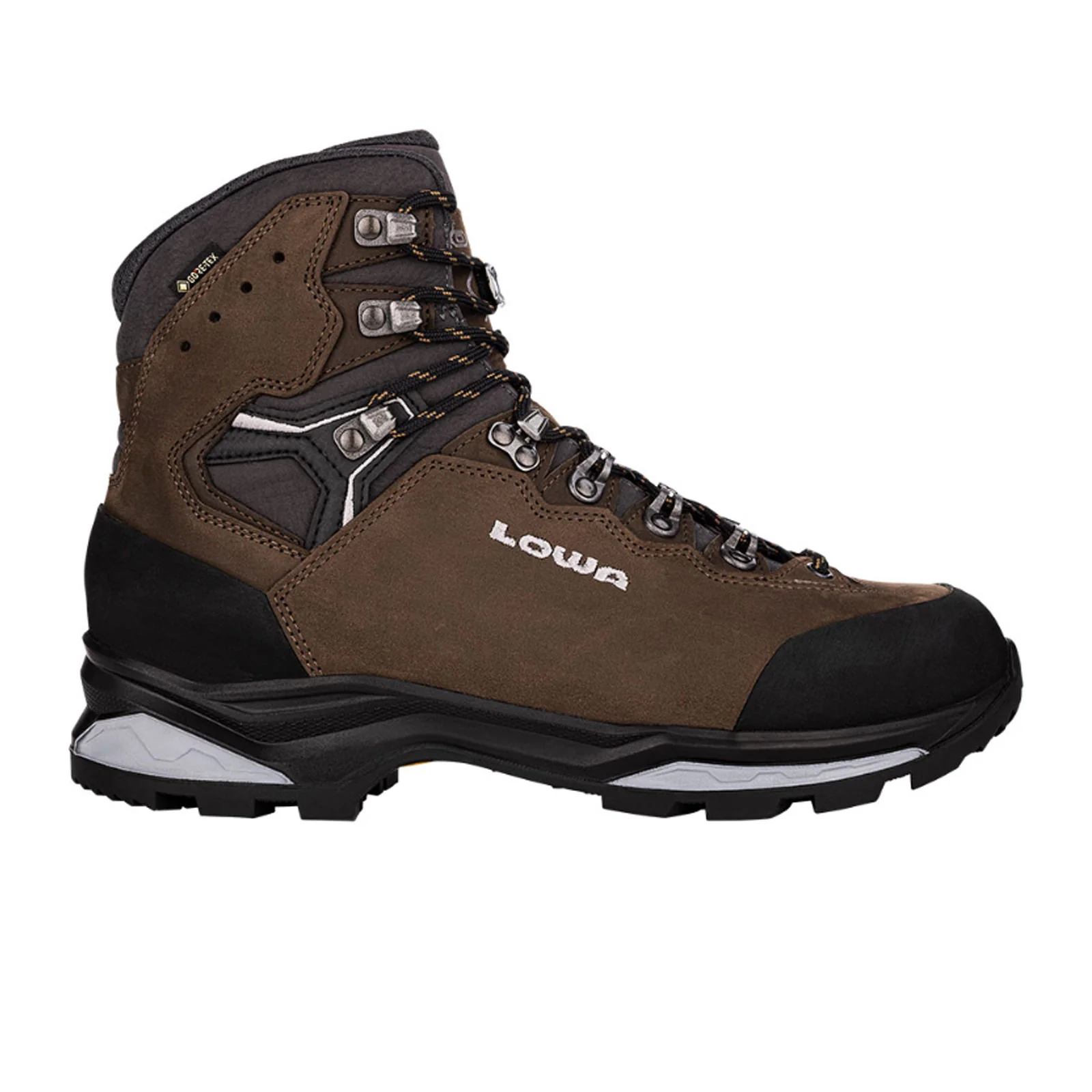 Lowa Camino EVO GTX Wide Hiking Boot (Men) - Brown/Graphite