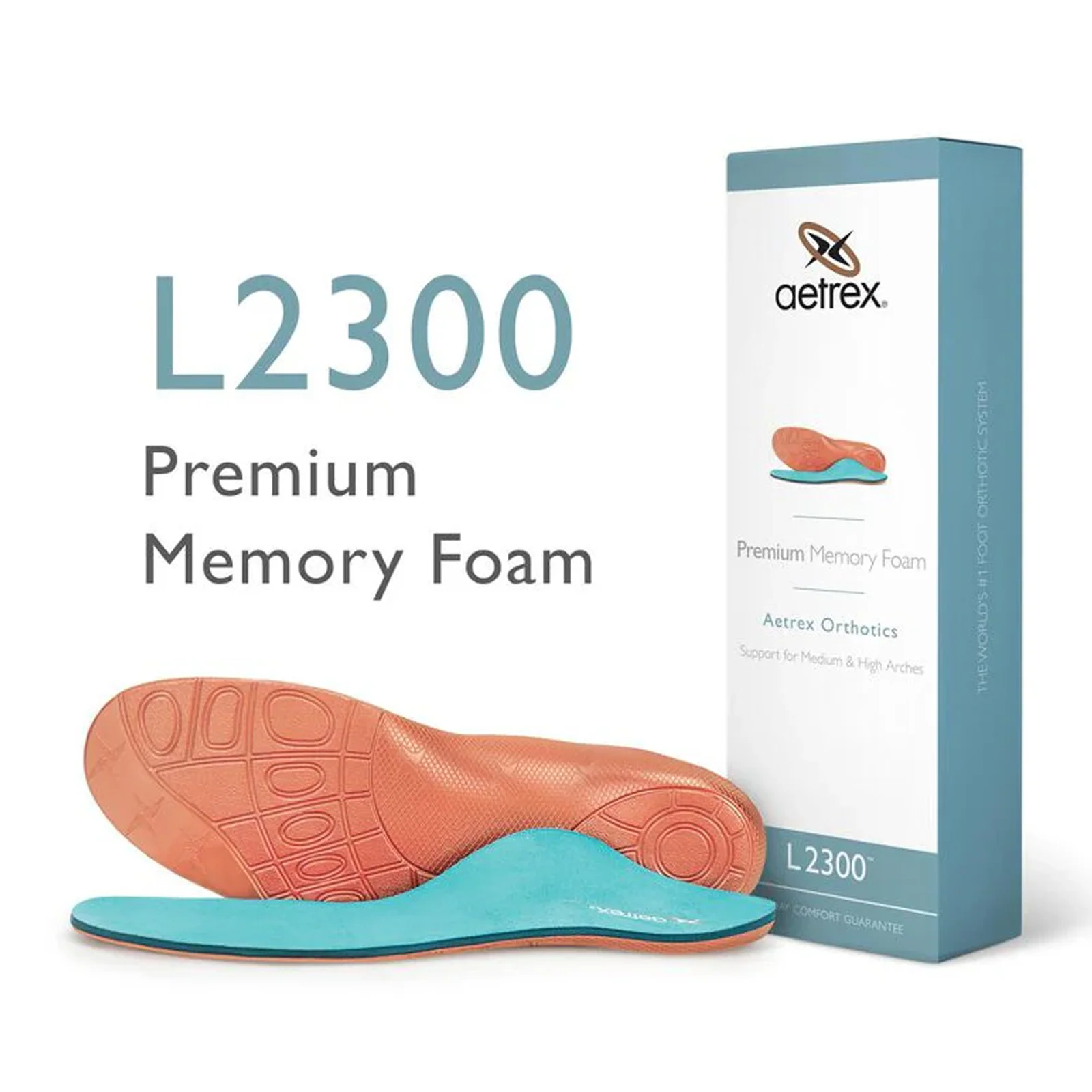 Lynco L2300 Premium Memory Foam Orthotic (Men) - Blue - Image 5