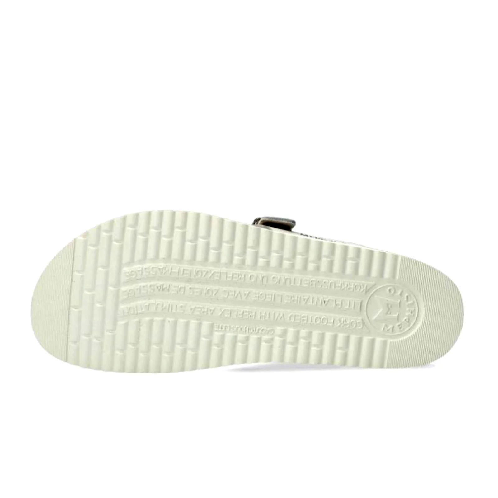 Mephisto Heleonore Sandal (Women) - White Scratch Leather/Silver - Image 3