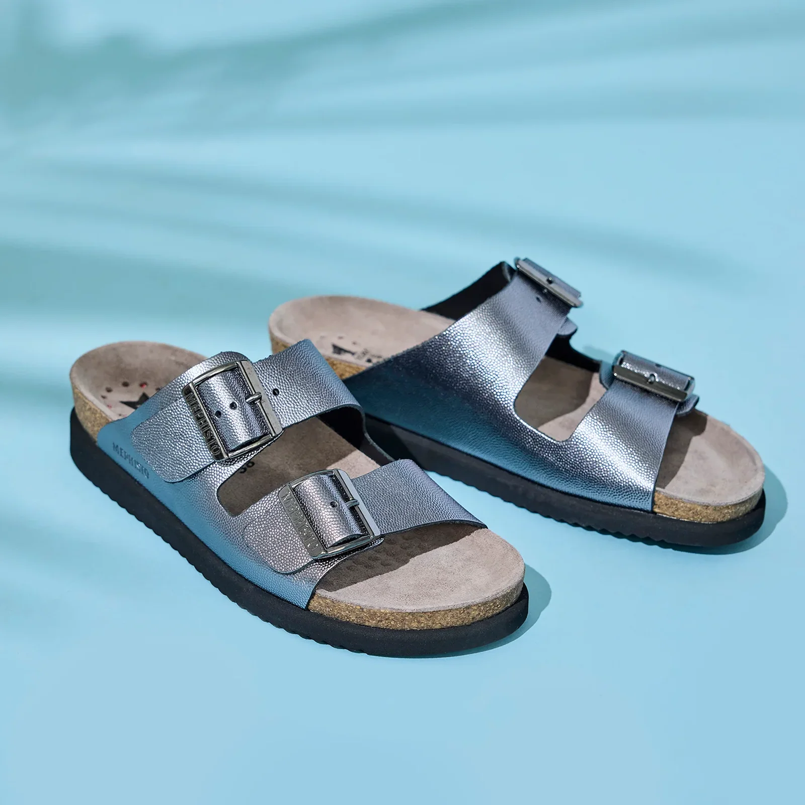 Mephisto Hester Slide Sandal (Women) - Grey Odysee - Image 5