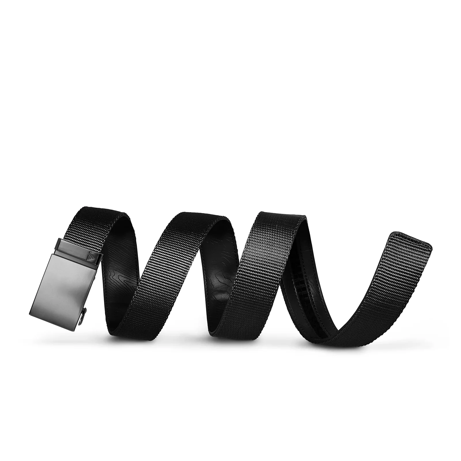 Mission Belts Nylon Belt (Men) - Gun Metal/Black Nylon - Image 2