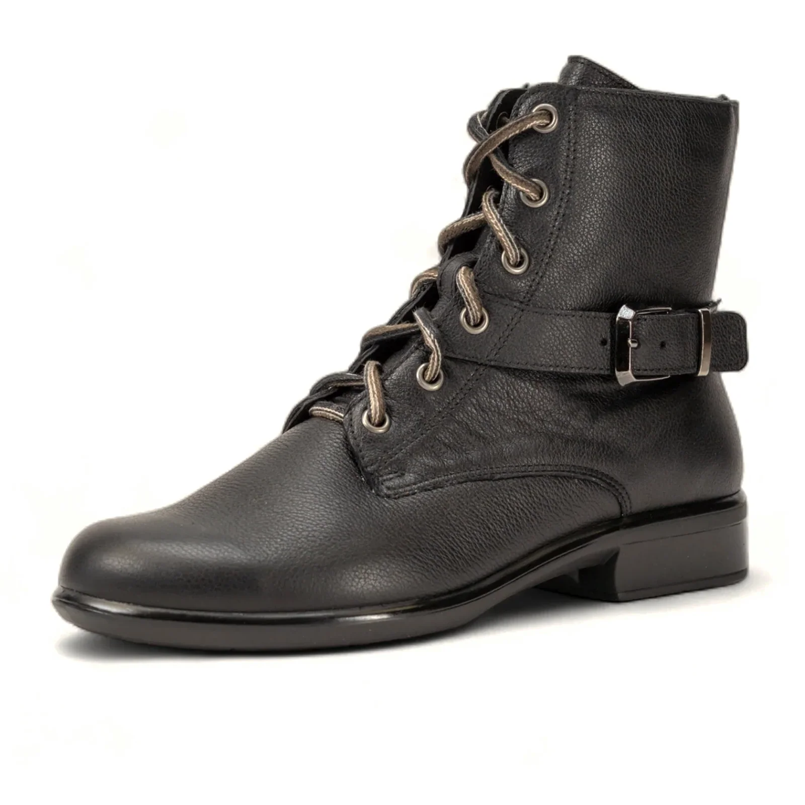 Naot Alize Ankle Boot (Women) - Soft Black Leather - Image 2