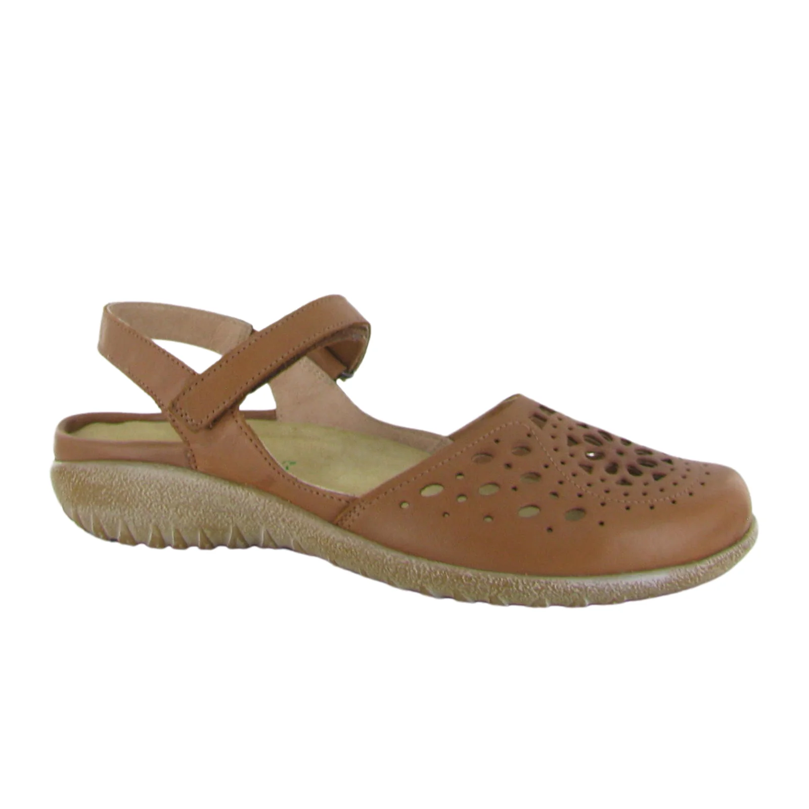 Naot Arataki Backstrap Sandal (Women) - Caramel Leather