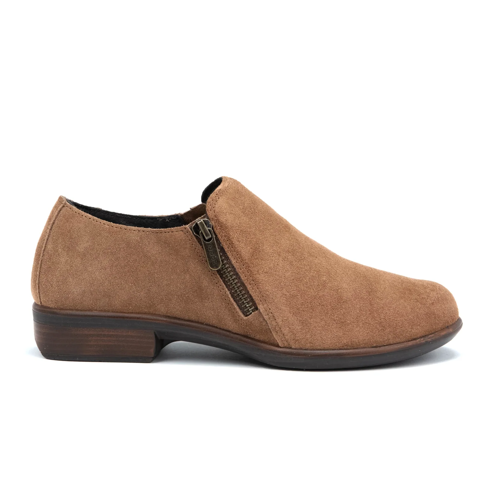 Naot Autan Loafer (Women) - Brown Cedar Suede