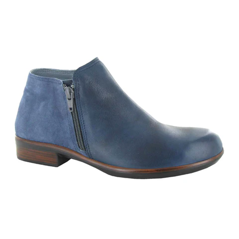 Naot Helm Ankle Boot (Women) - Soft Ink Blue/Midnight Blue