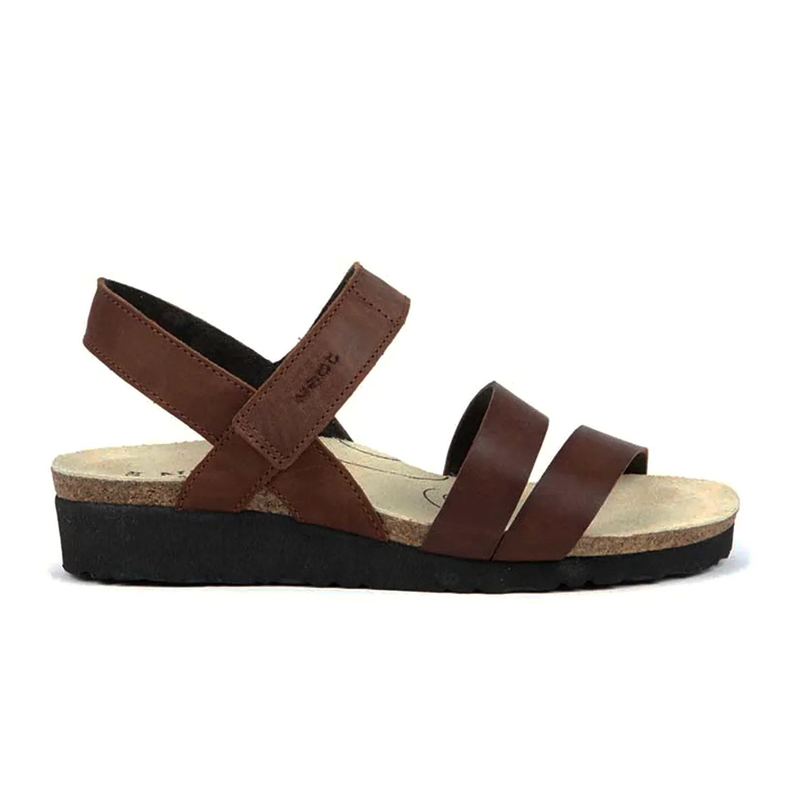 Naot Kayla Arch Pro Wedge Sandal (Women) - Cognac Leather