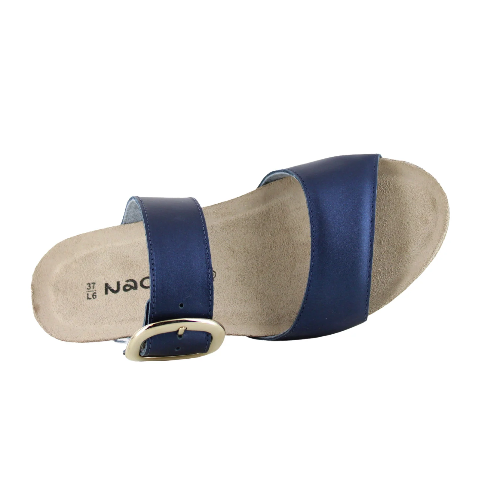 Naot Magic Wedge Sandal (Women) - Polar Sea Leather - Image 5