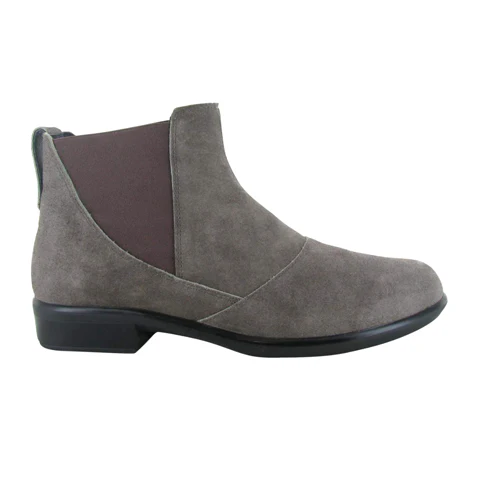 Naot Ruzgar Ankle Boot (Women) - Taupe Gray Suede