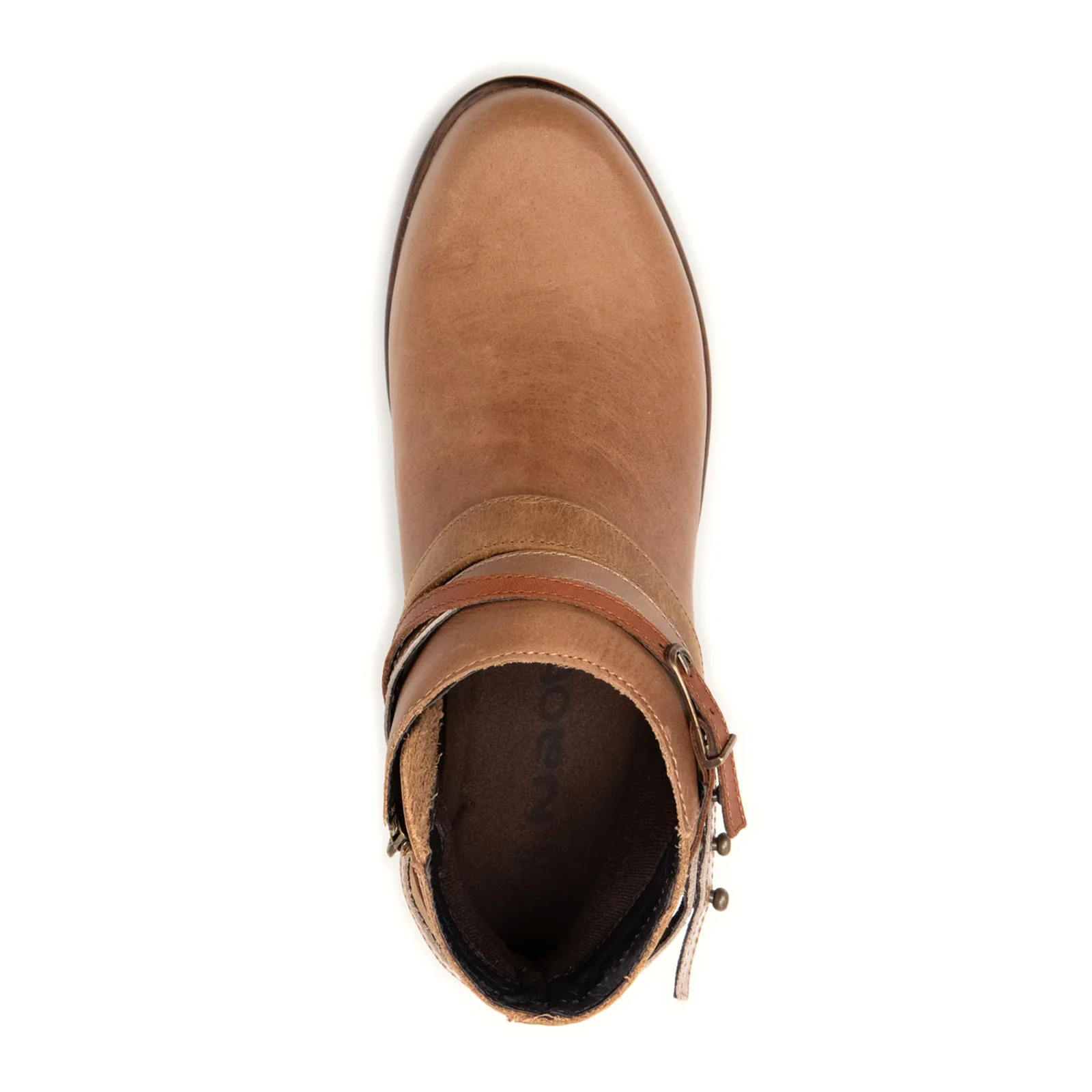 Naot Sumatra Ankle Boot (Women) - Latte Brown Leather/Acorn Straps - Image 5