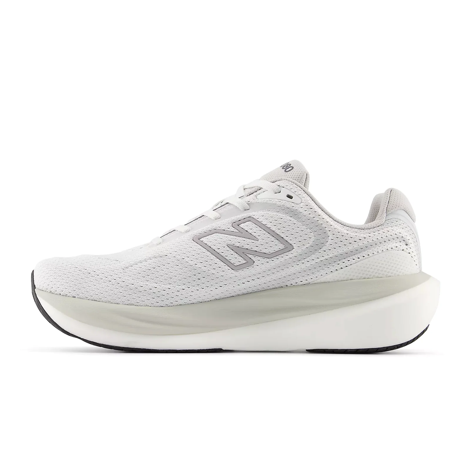 New Balance 1080 v15 Running Shoe (Men) - White/Truffle Salt - Image 2