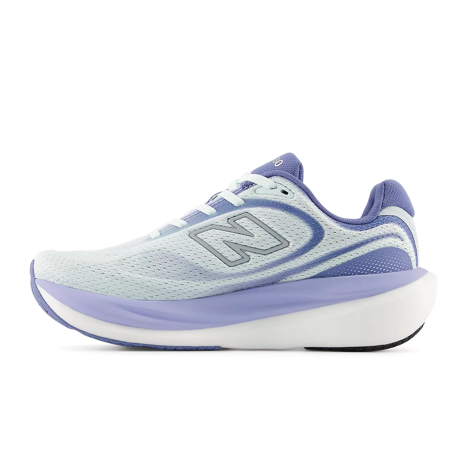 New Balance 1080 v15 Running Shoe (Women) - Glint Blue/Silver Metallic - Image 2