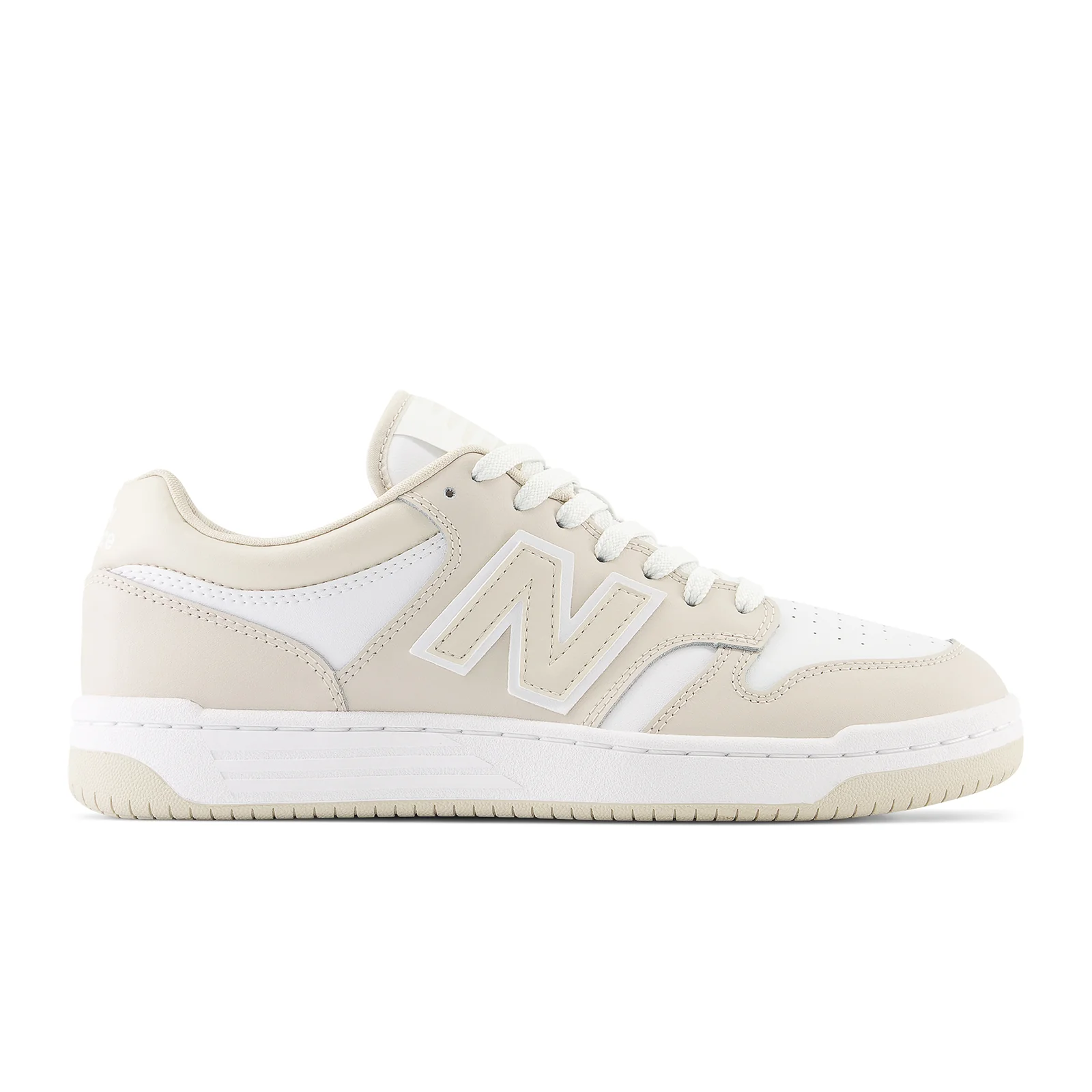 New Balance 480 Sneaker (Unisex) - Timberwolf/White