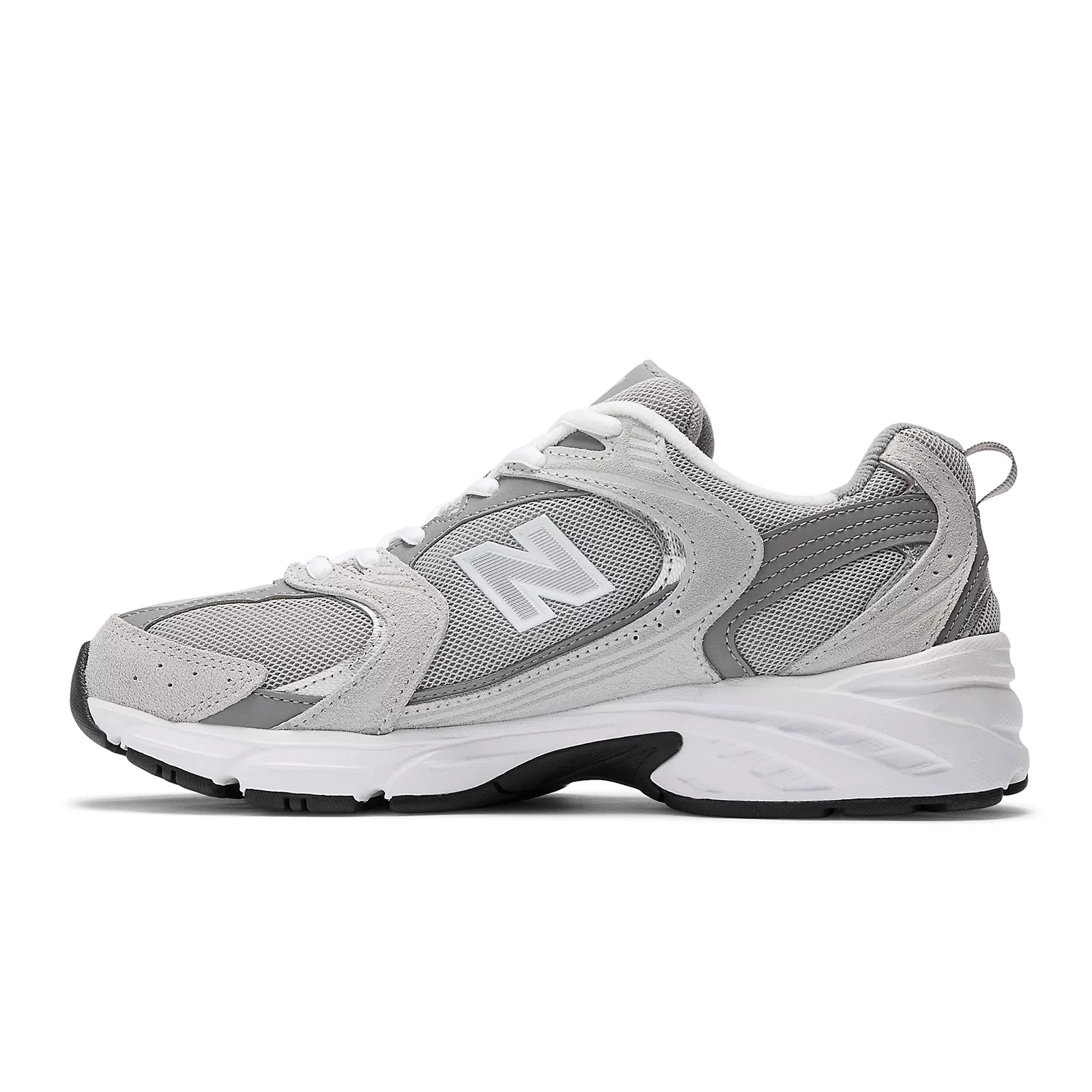 New Balance 530 Sneaker (Unisex) - Raincloud/Shadow Grey/Silver Metallic - Image 2