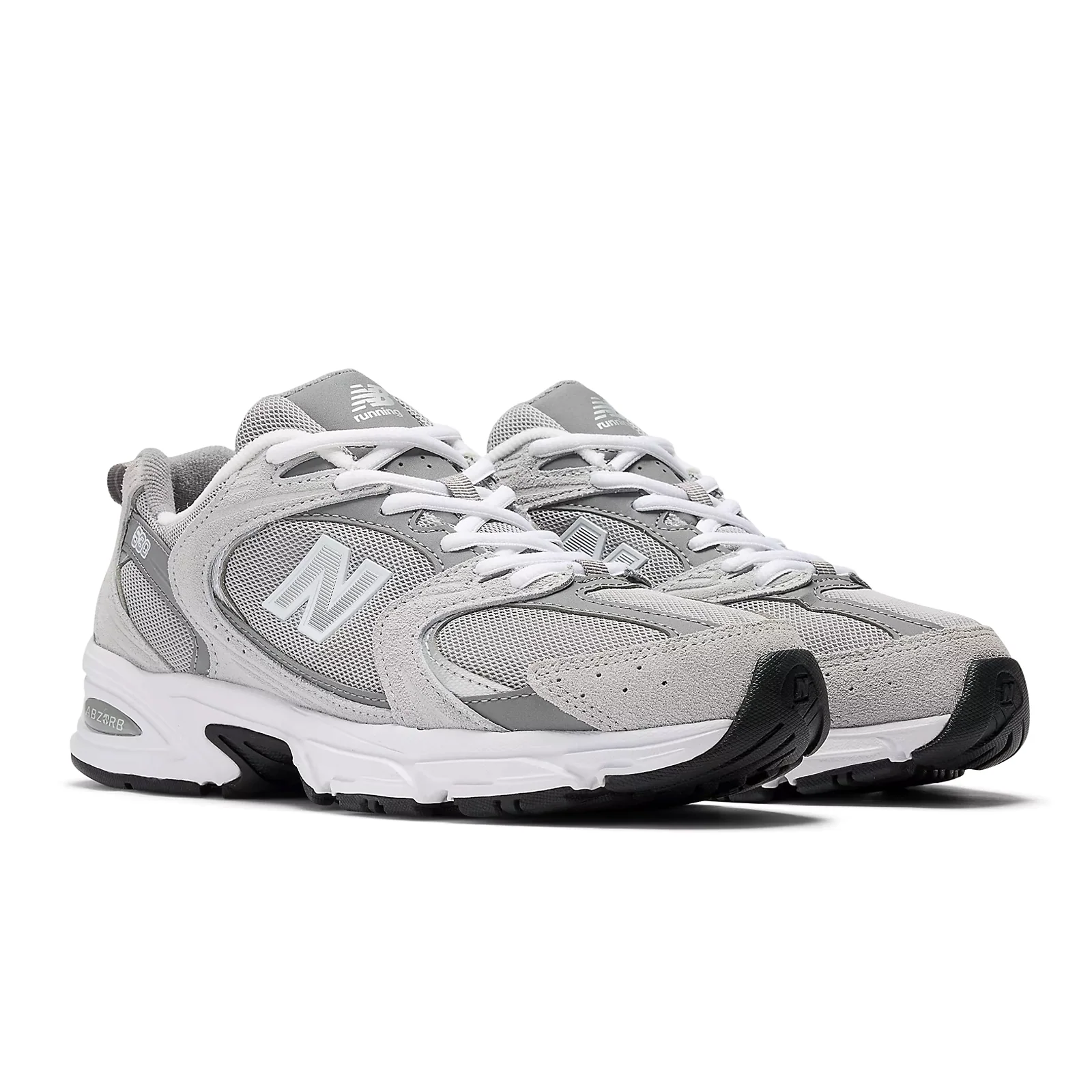 New Balance 530 Sneaker (Unisex) - Raincloud/Shadow Grey/Silver Metallic - Image 3