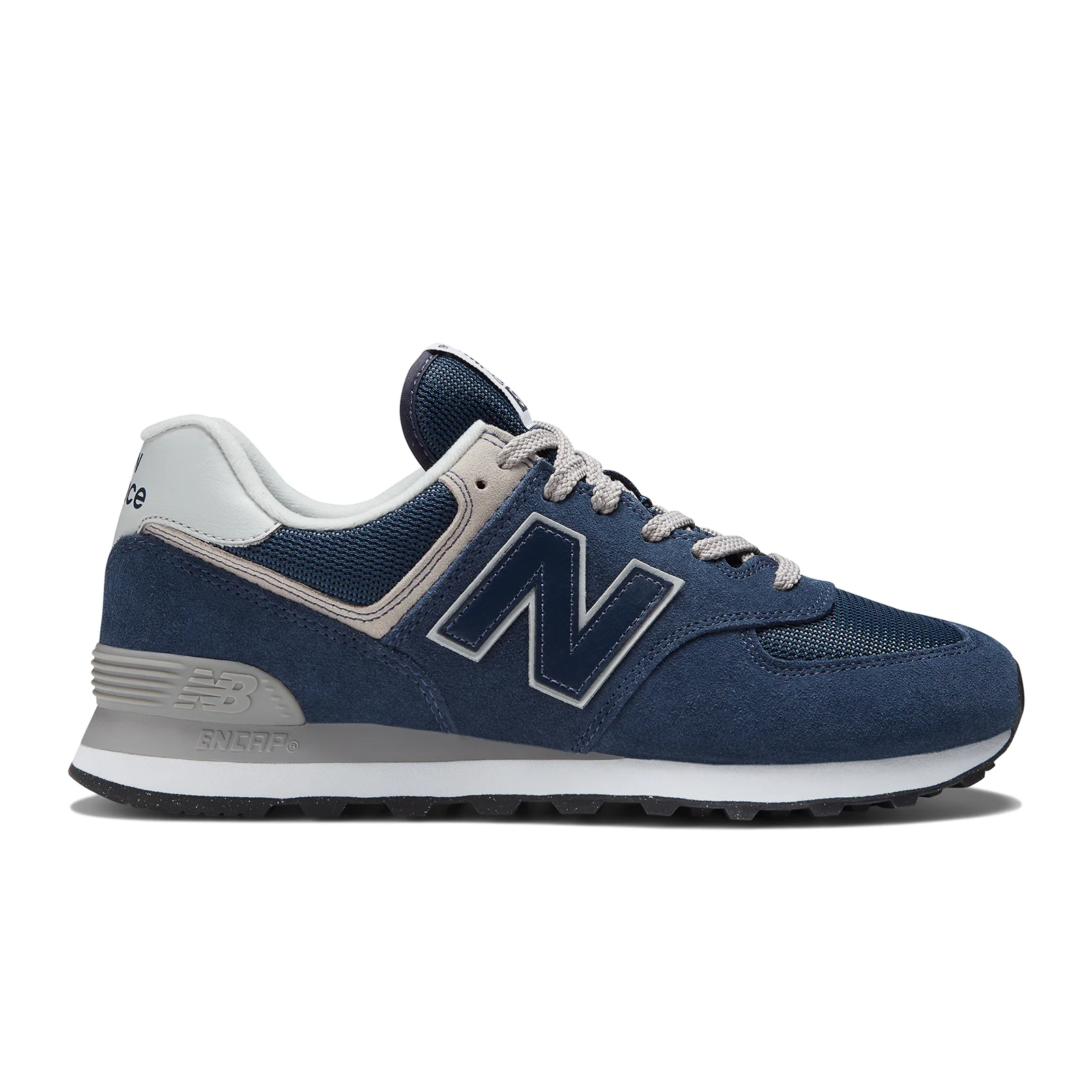 New Balance 574 Sneaker (Men) - Navy/White