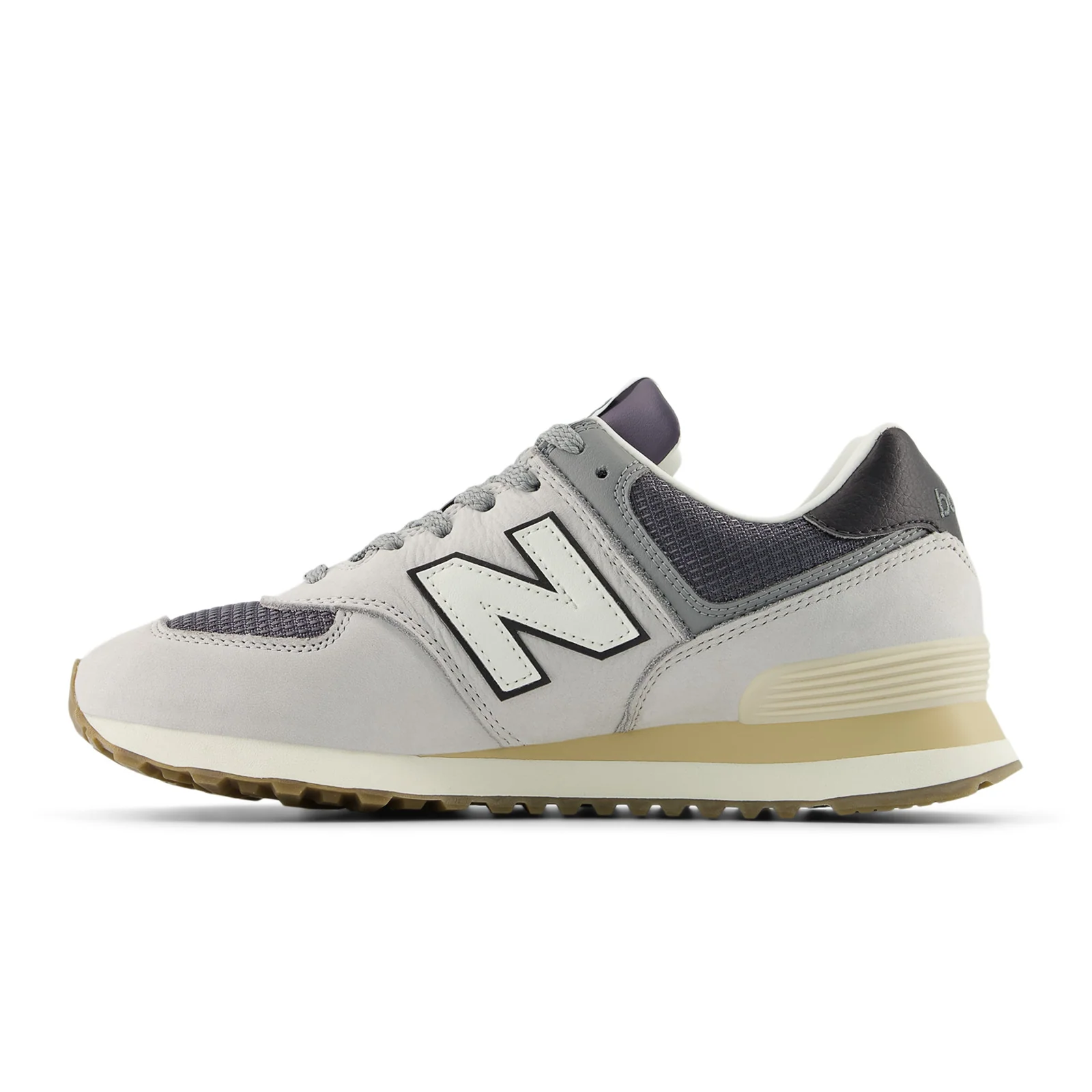 New Balance 574 Sneaker (Unisex) - Grey Matter/Dark Silver Metallic - Image 2