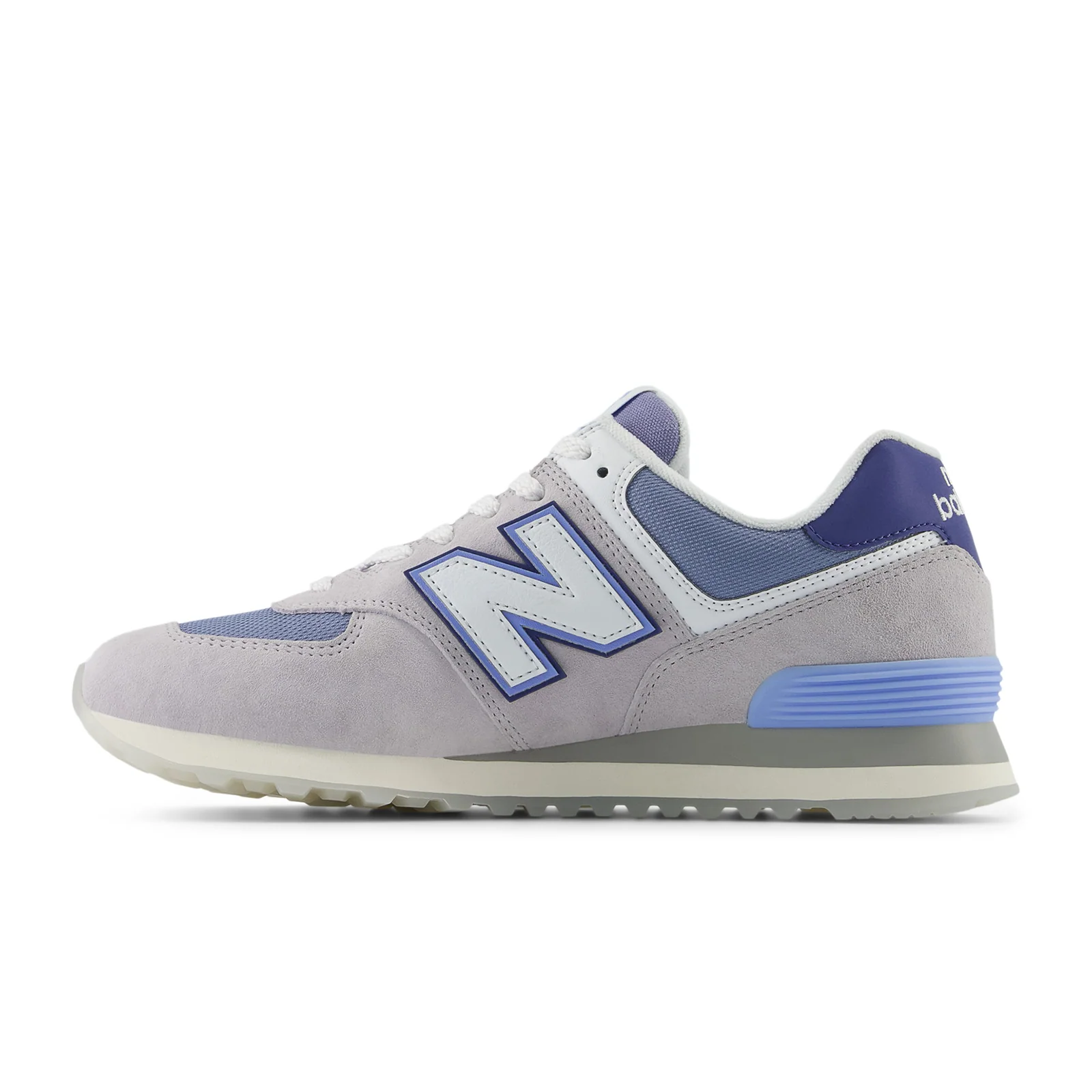 New Balance 574 Sneaker (Unisex) - Pearl Grey/NB White - Image 2