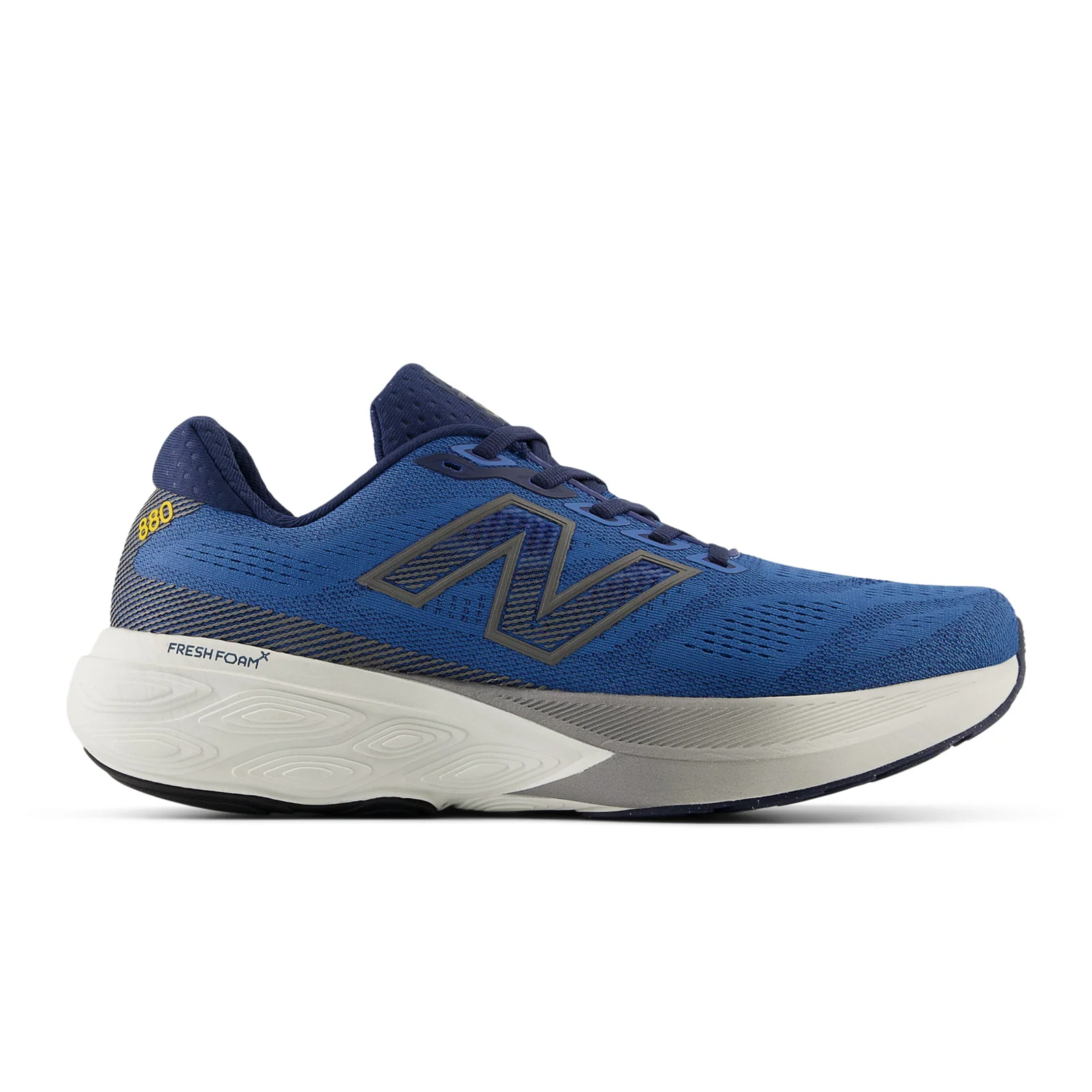 New Balance Fresh Foam X 880 v15 Running Shoe (Men) - Sea Stone/NB Navy/Marmalade