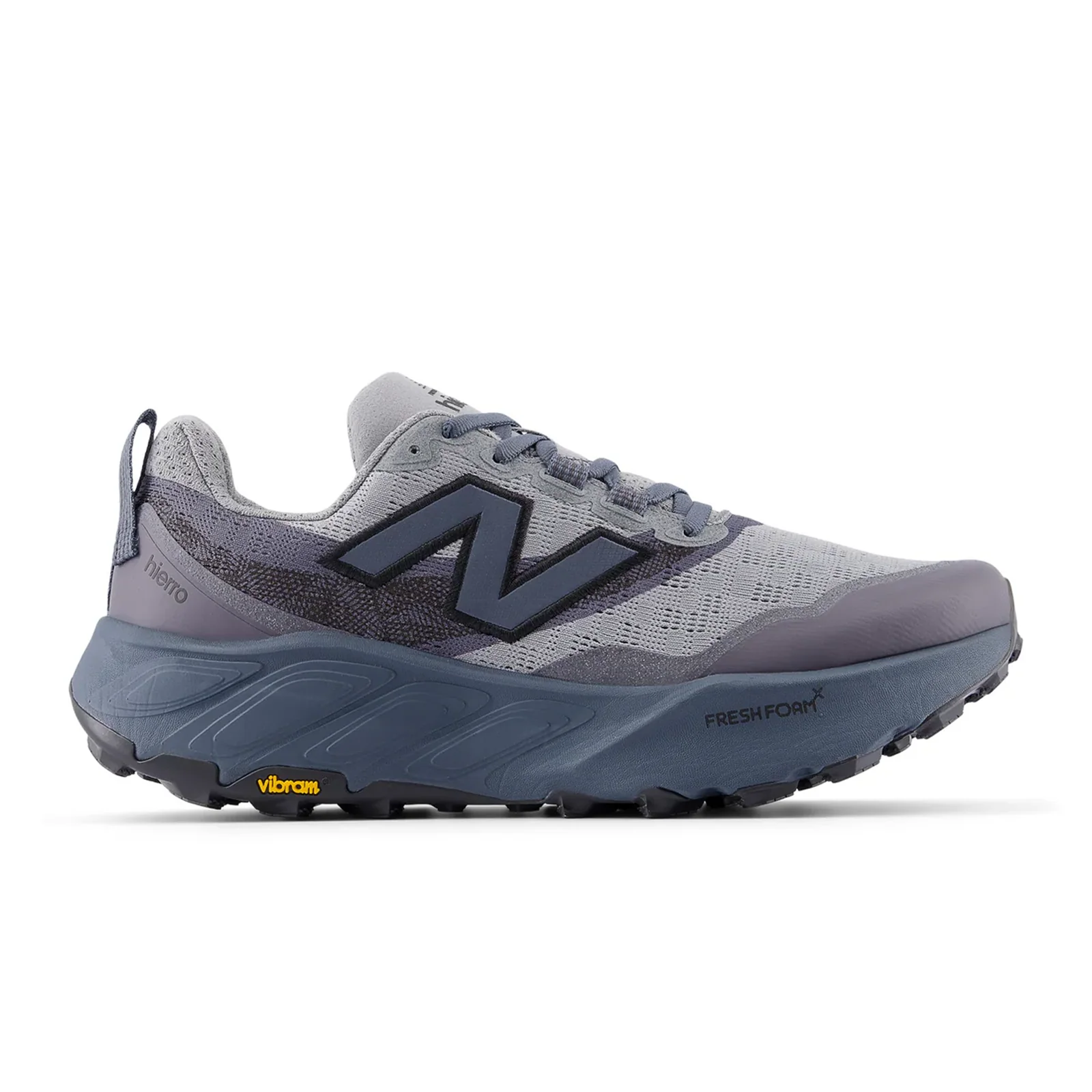 New Balance Fresh Foam X Hierro v9 Running Shoe (Men) - Slate Grey/Shadow Blue
