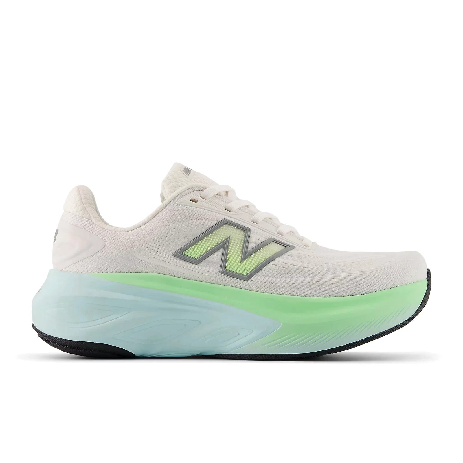 New Balance Fresh Foam X More v6 Running Shoe (Women) - Sea Salt/Lab Green/Frosted Glass