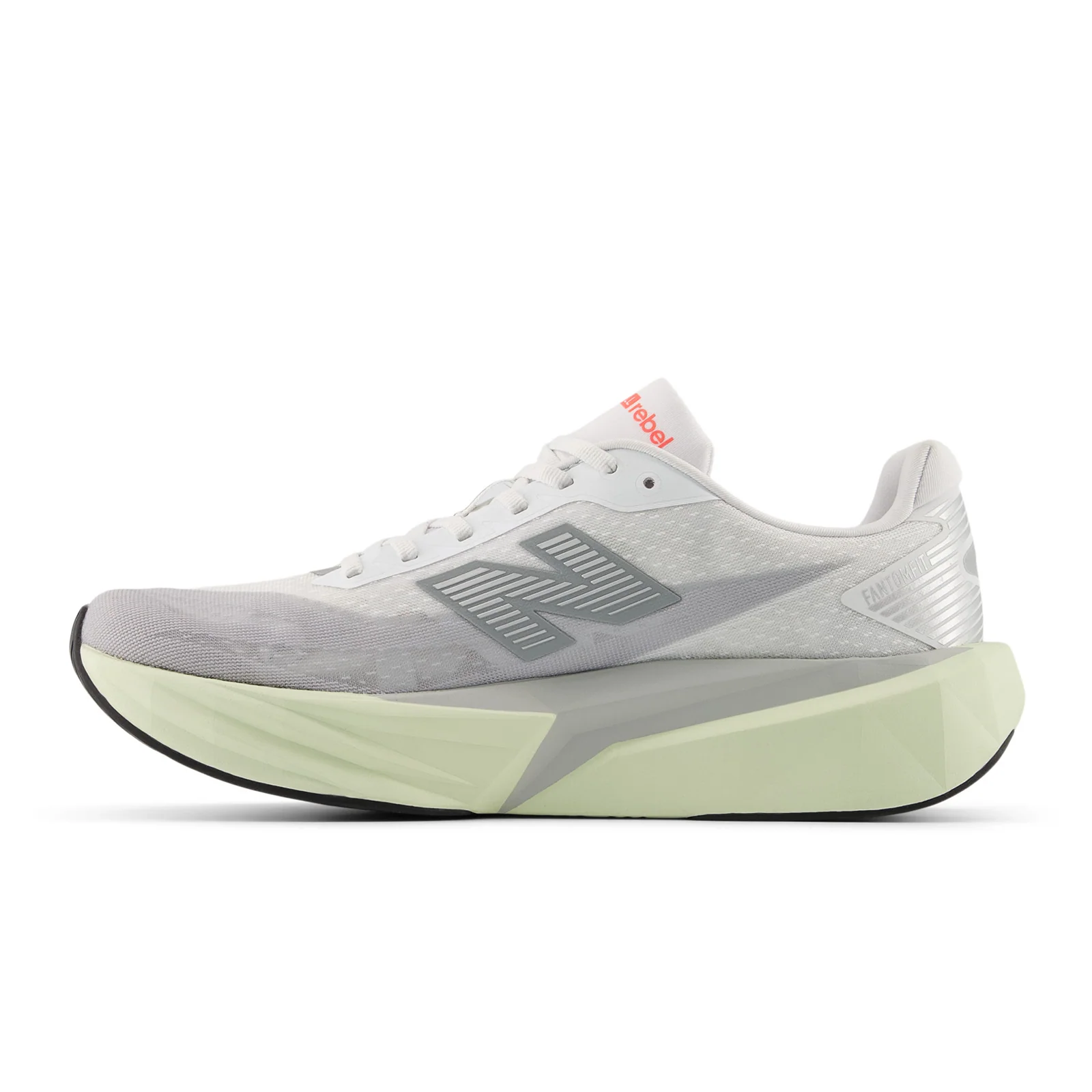 New Balance FuelCell Rebel v5 Running Shoe (Women) - Raincloud/White/Mineral - Image 2
