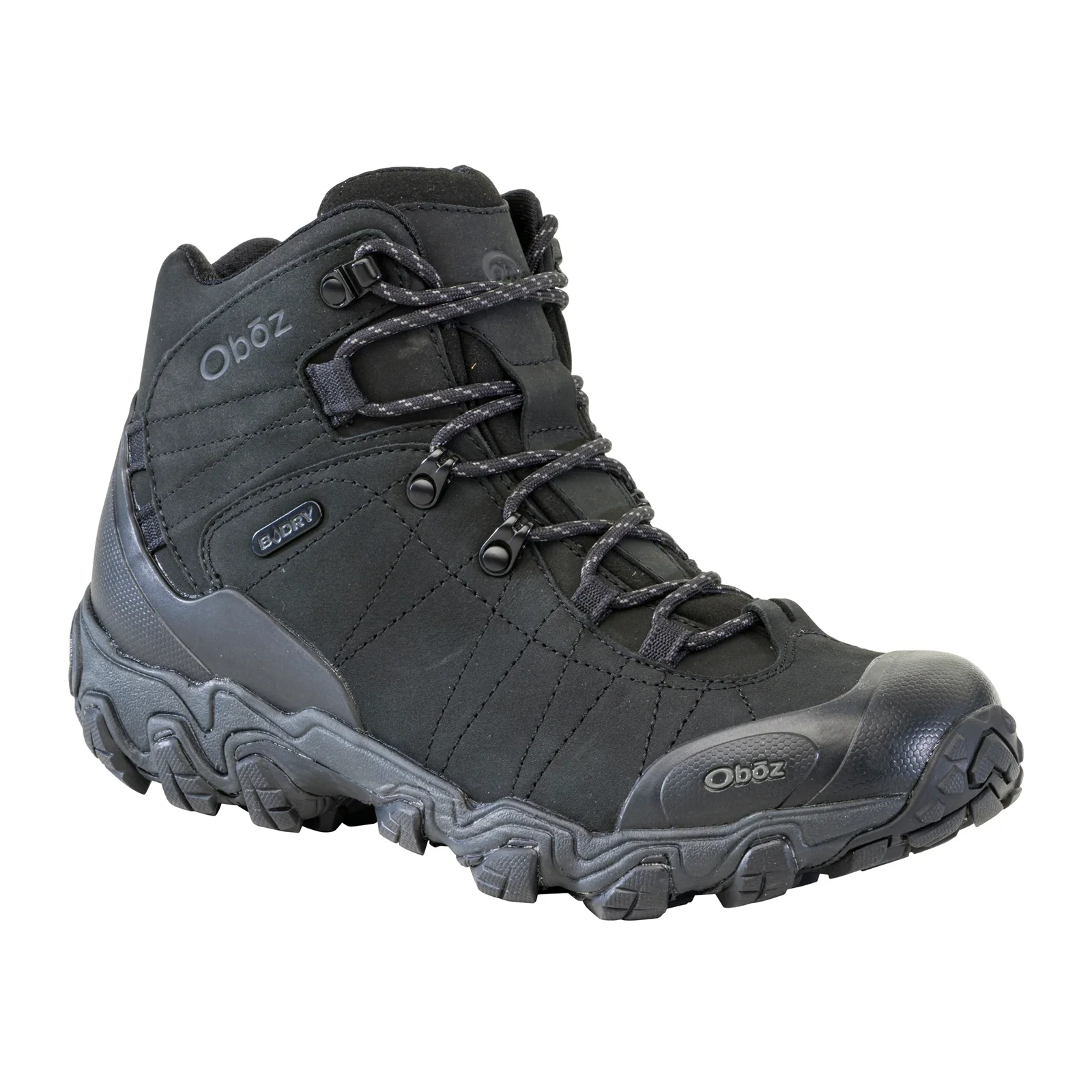 Oboz Bridger Mid B-DRY Hiking Boot (Men) - Black Sea - Image 3