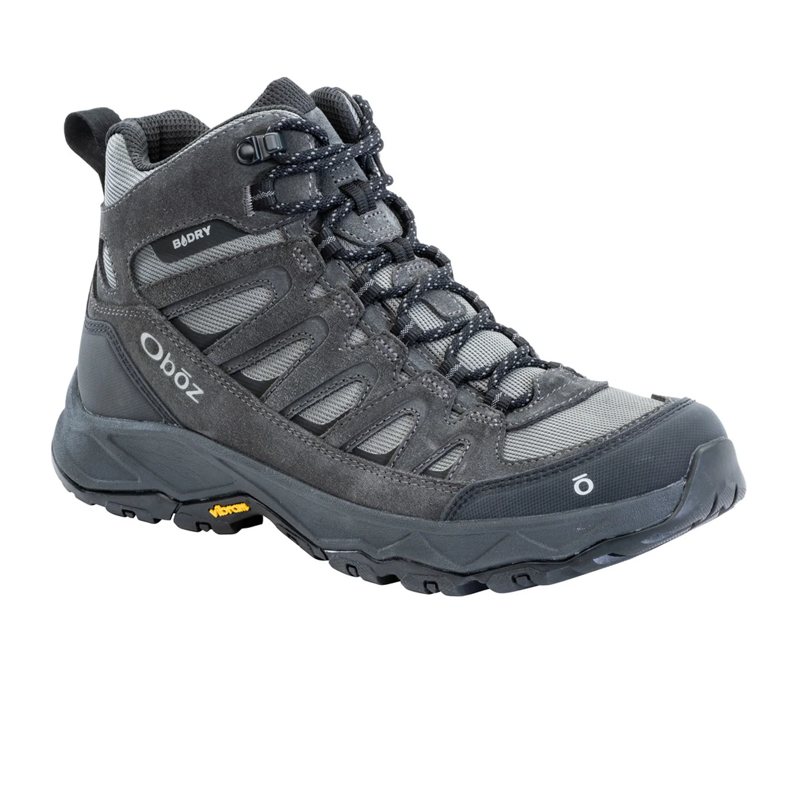 Oboz Sawtooth Ascent Mid B-Dry Hiking Boot (Men) - Charcoal - Image 3