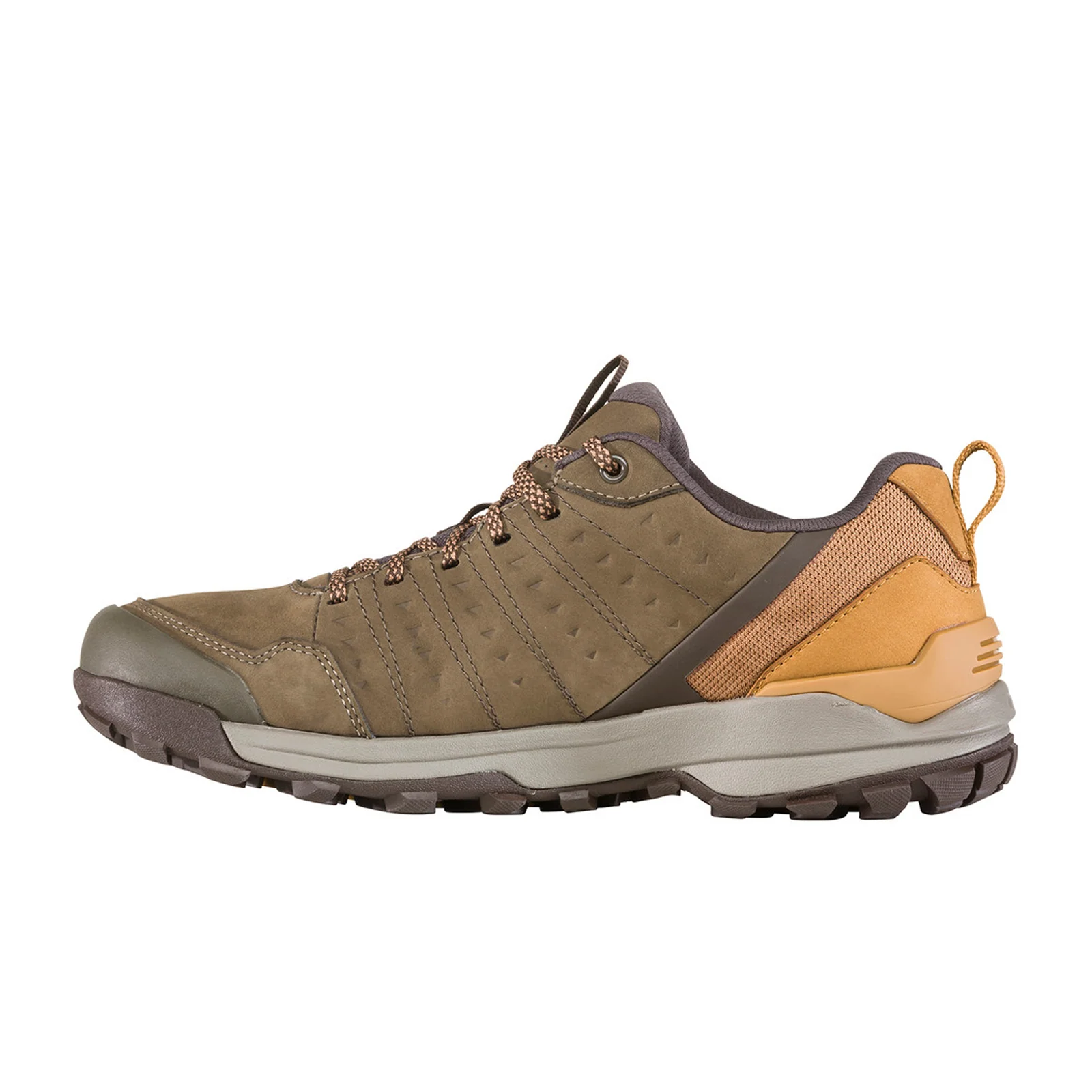 Oboz Sypes Low Leather B-DRY Hiking Shoe (Men) - Wood - Image 2
