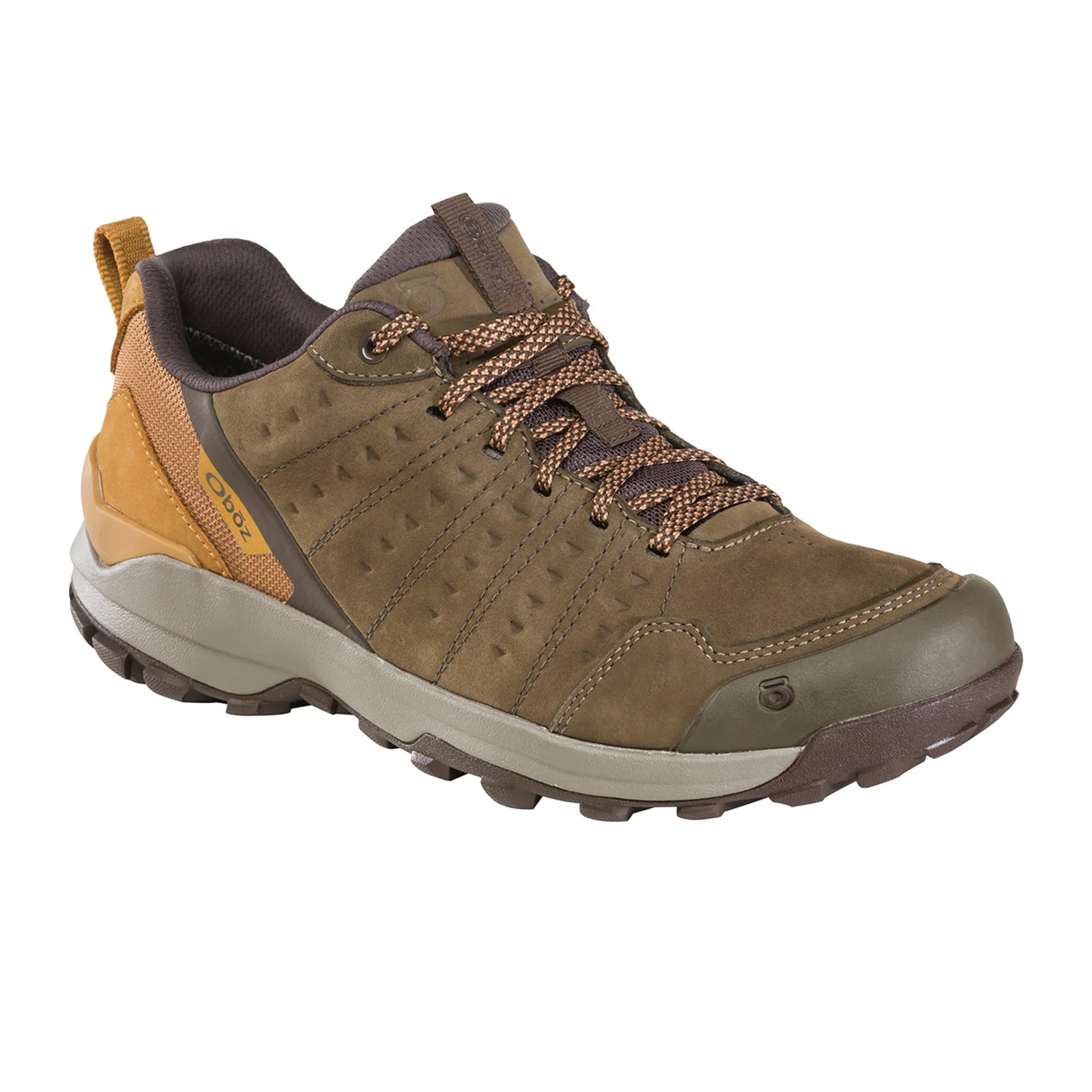 Oboz Sypes Low Leather B-DRY Hiking Shoe (Men) - Wood - Image 3