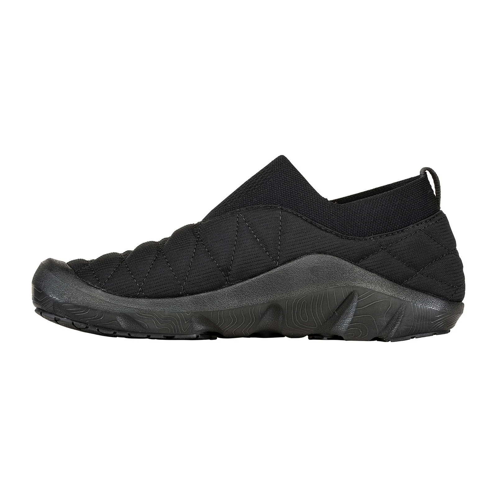 Oboz Whakata Puffy Low Slip On (Unisex) - Black Sea - Image 2