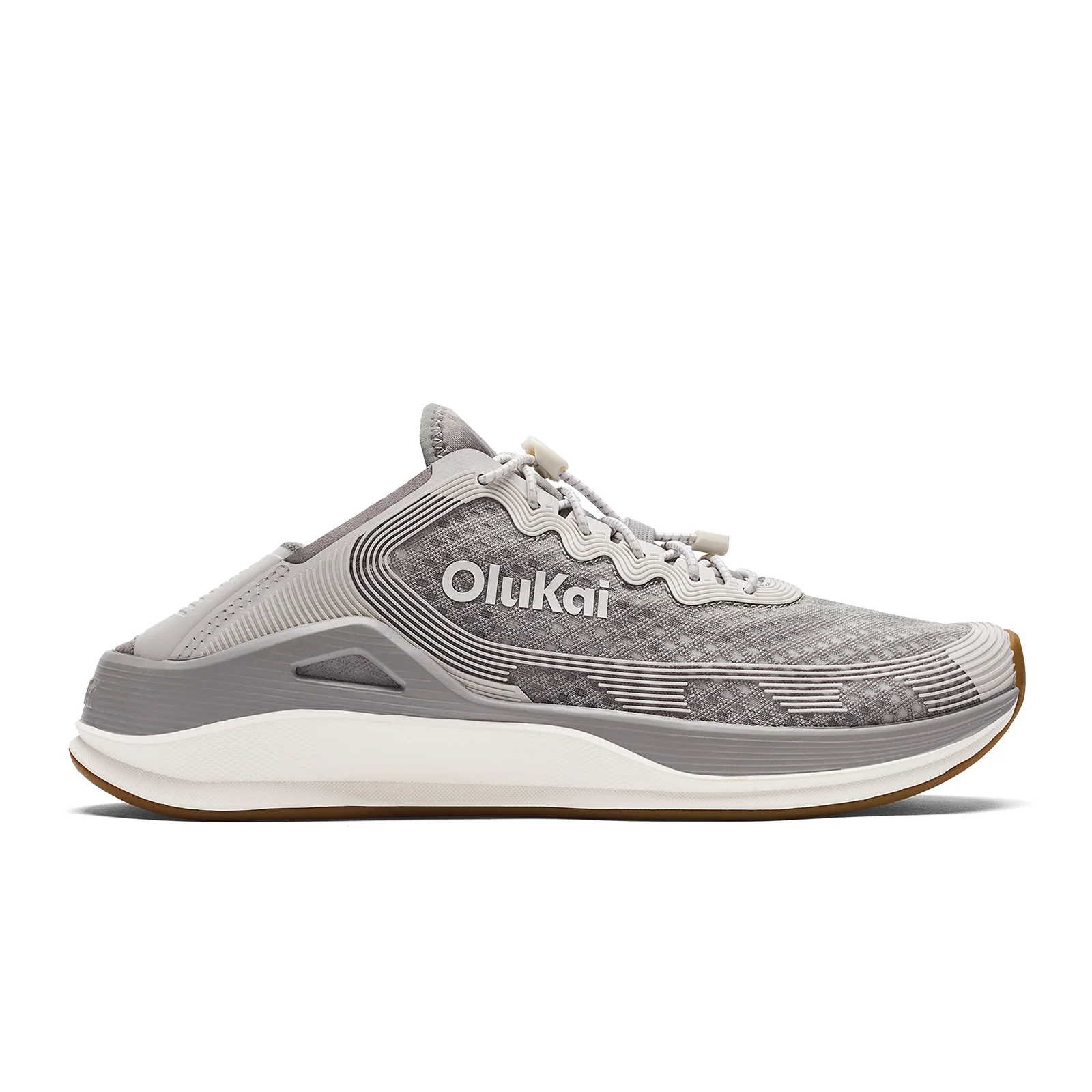 OluKai 'Ahi Sneaker (Men) - Ash/Sterling - Image 2