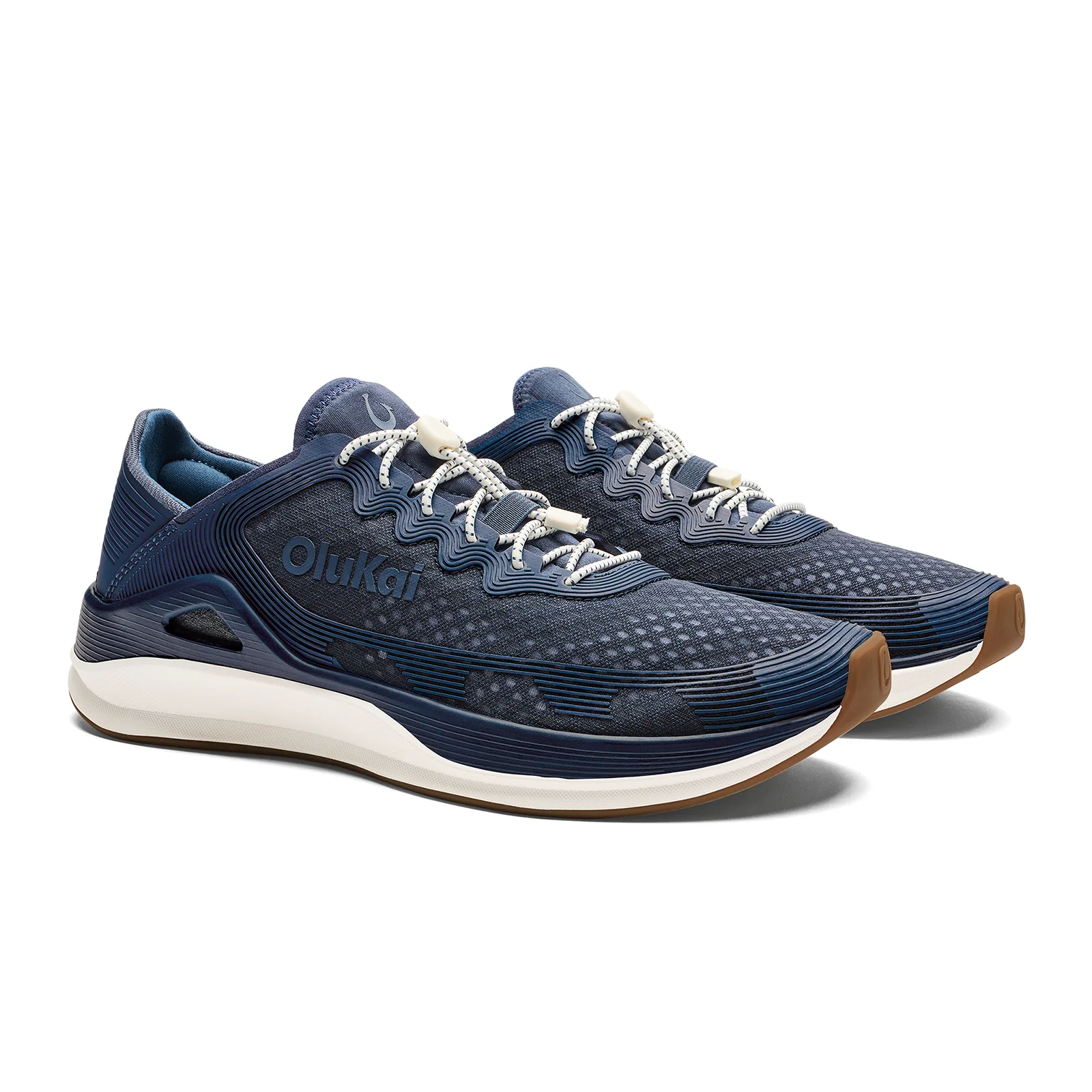 OluKai 'Ahi Sneaker (Men) - Mood Indigo/Coastal Blue - Image 3